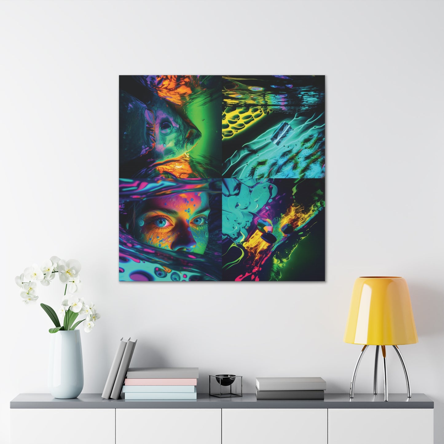 Canvas Gallery Wraps Florescent Glow 5