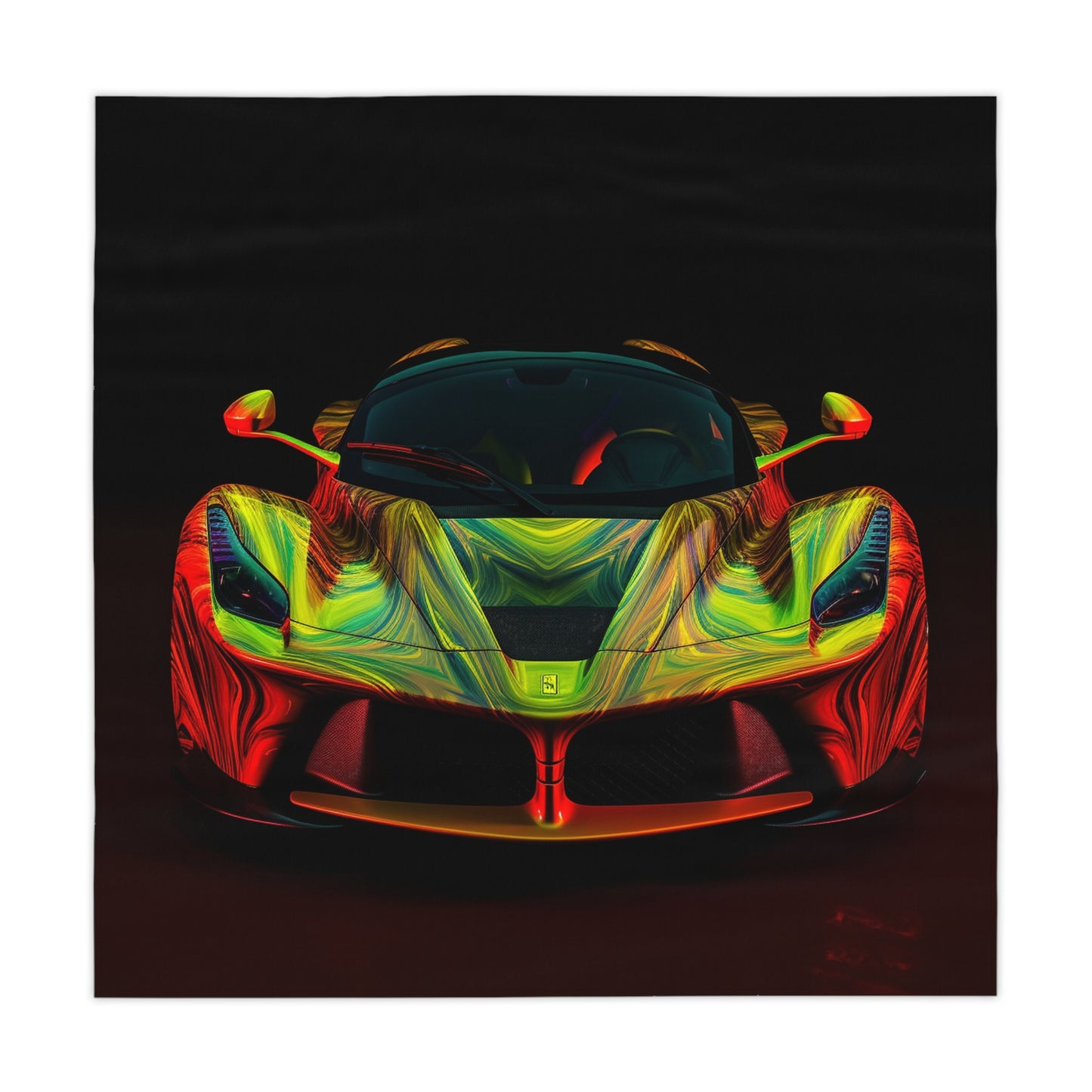 Tablecloth Ferrari Neon 1