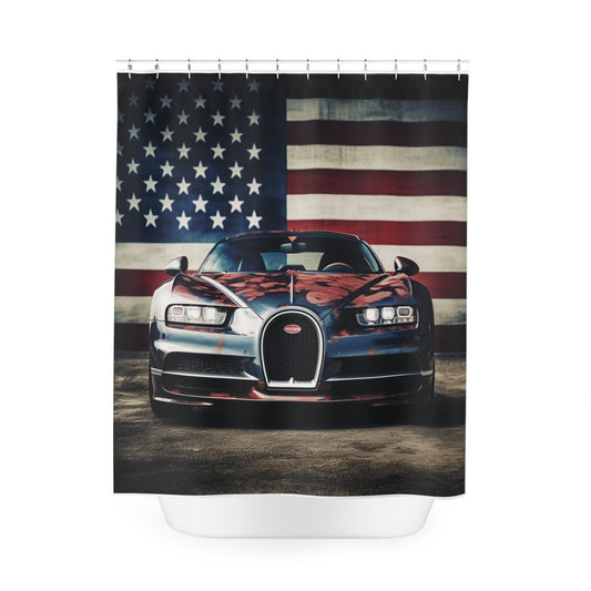 Polyester Shower Curtain Bugatti Flag 3
