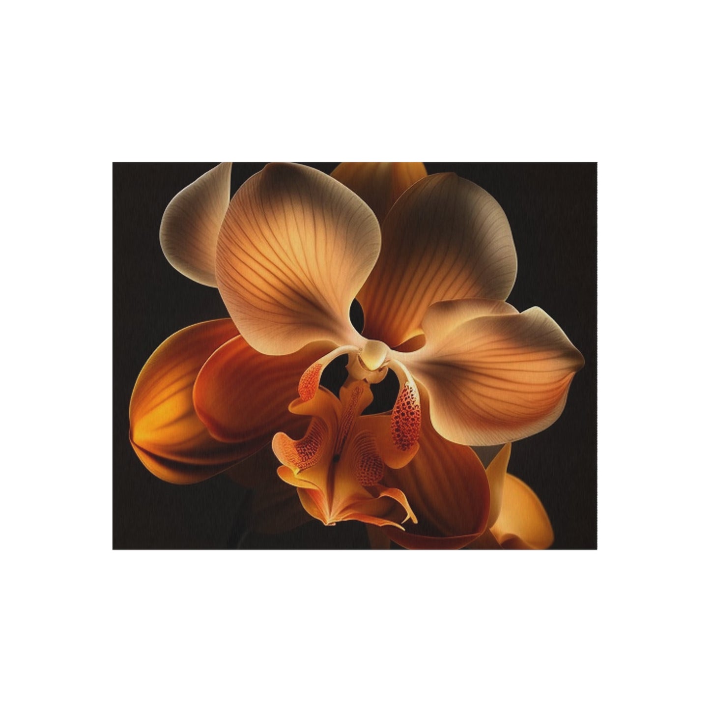 Outdoor Rug  Orange Orchid 2