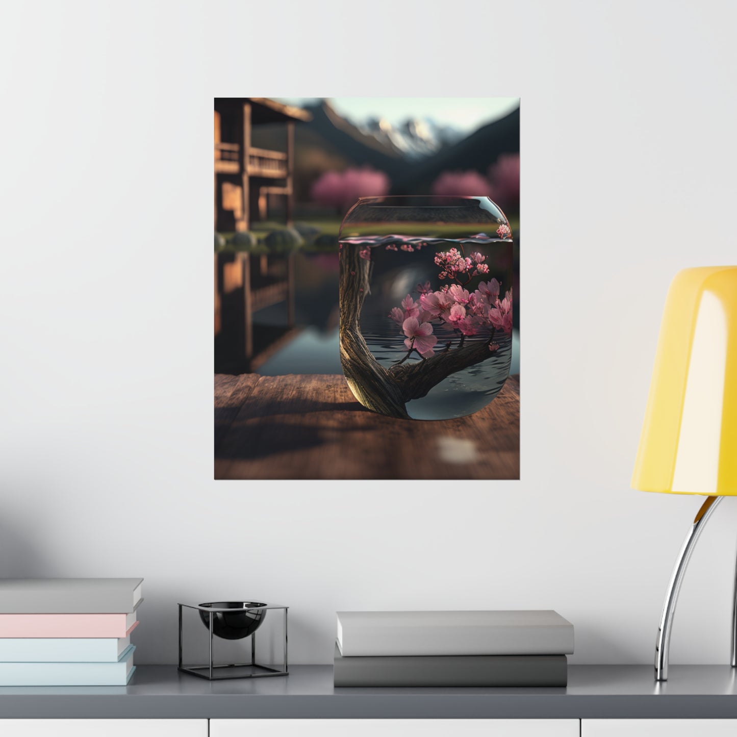 Premium Matte Vertical Posters Cherry Blossom 3