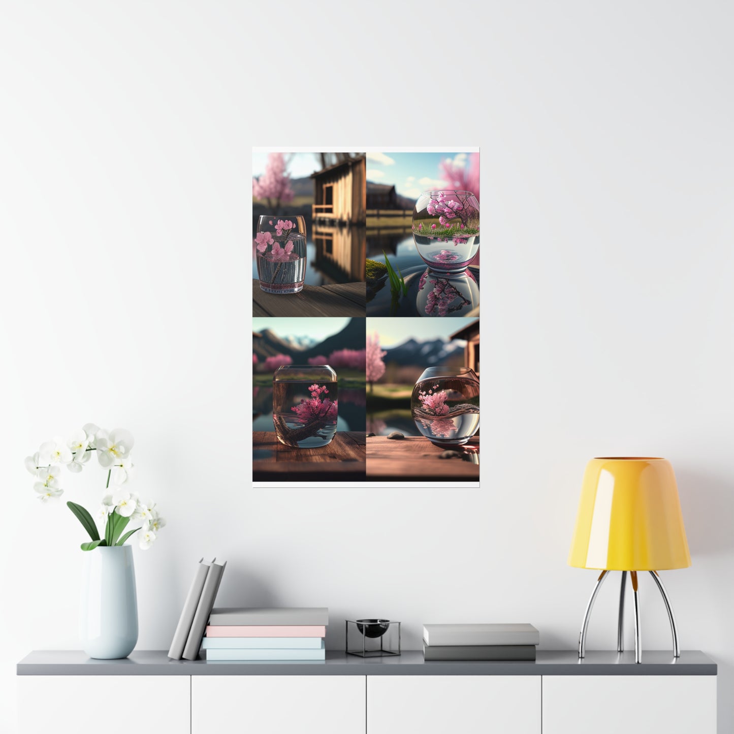 Premium Matte Vertical Posters Cherry Blossom 5