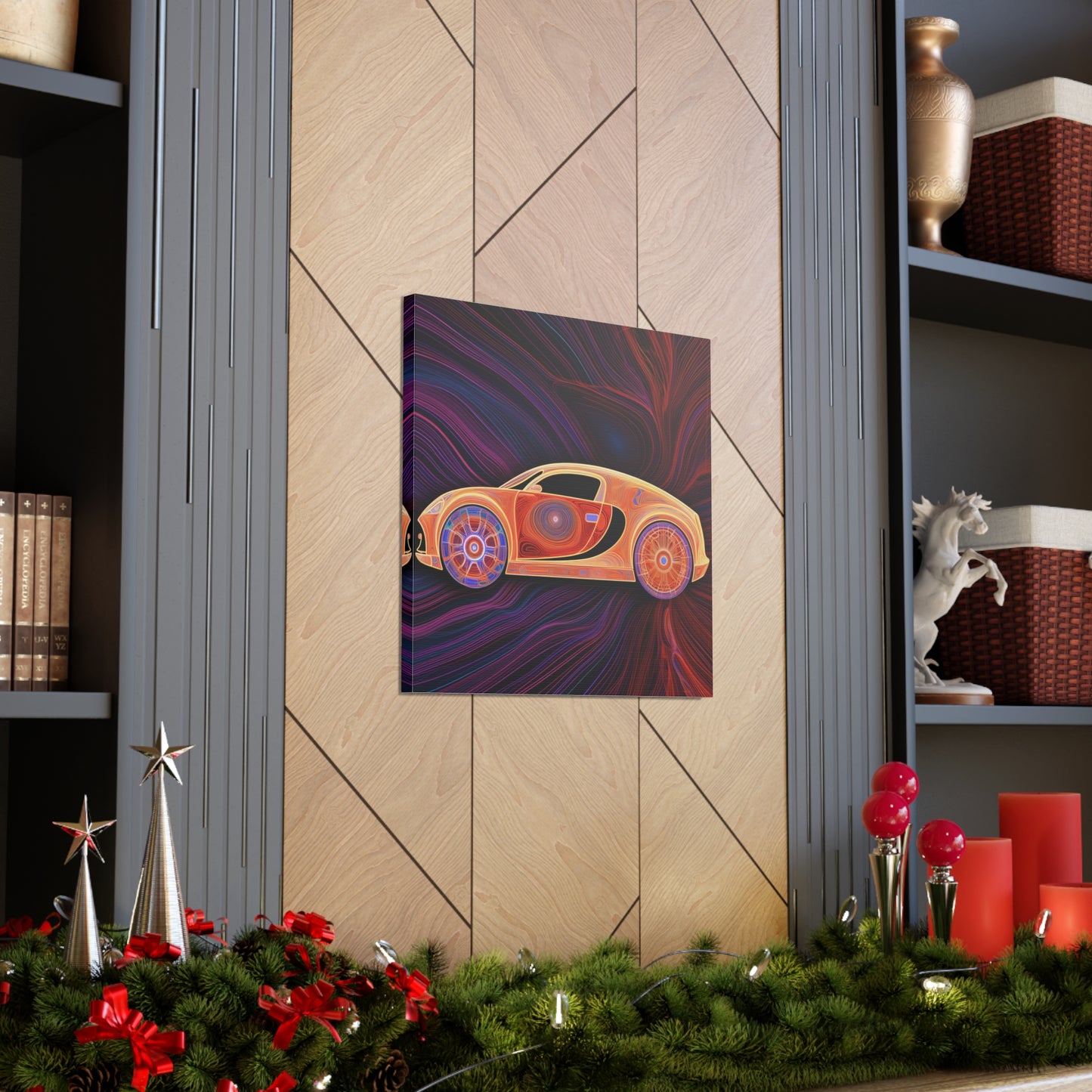 Canvas Gallery Wraps Bugatti Abstract Concept 2