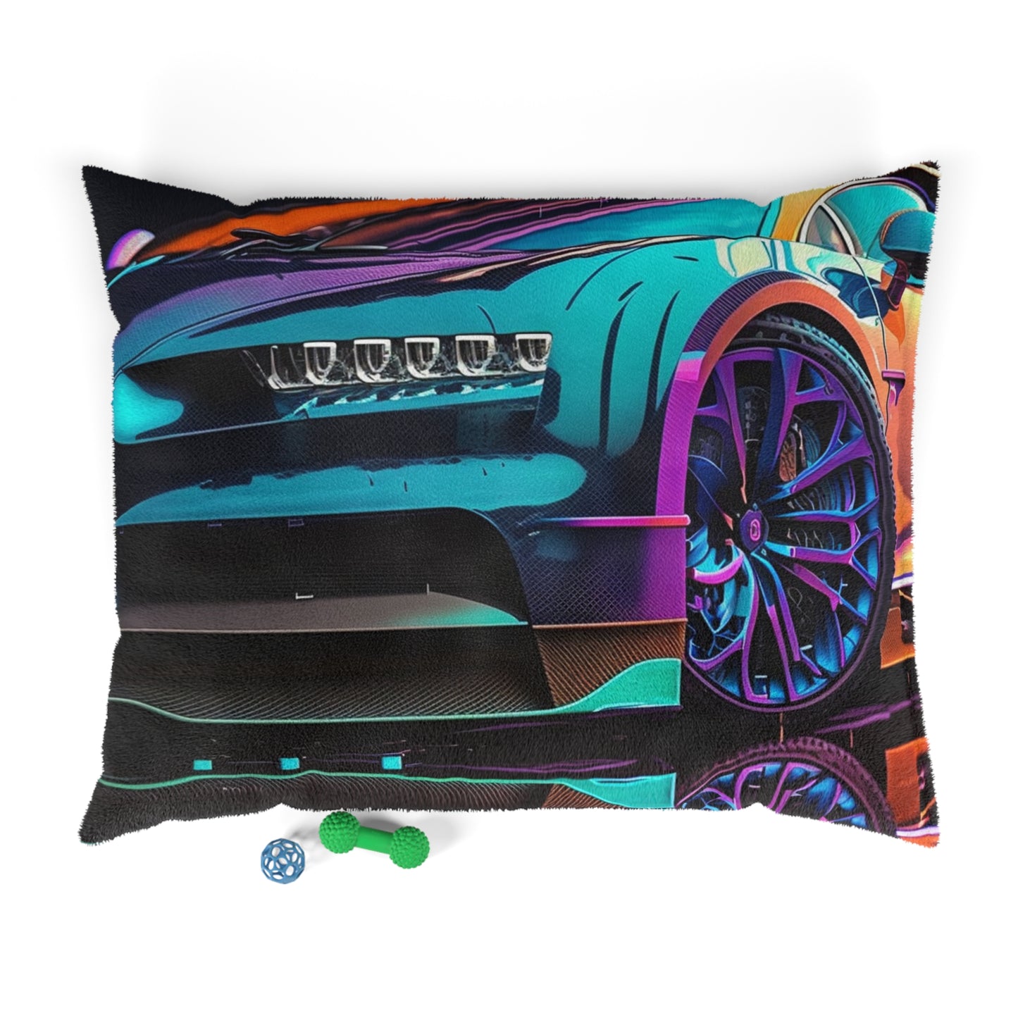 Pet Bed Bugatti Neon Chiron 1