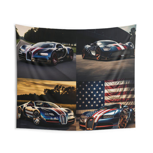 Indoor Wall Tapestries Bugatti Flag American 5