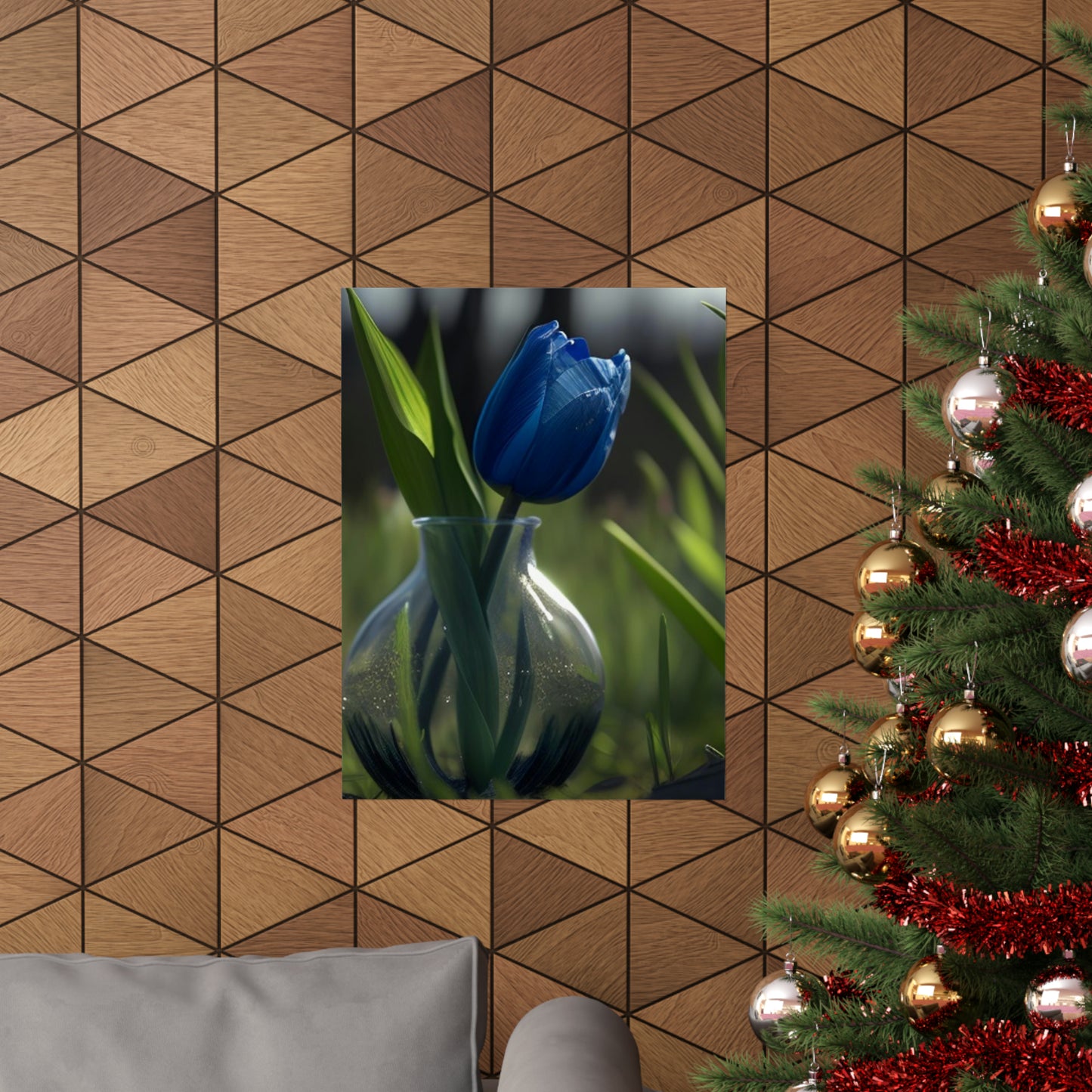 Premium Matte Vertical Posters Tulip 1