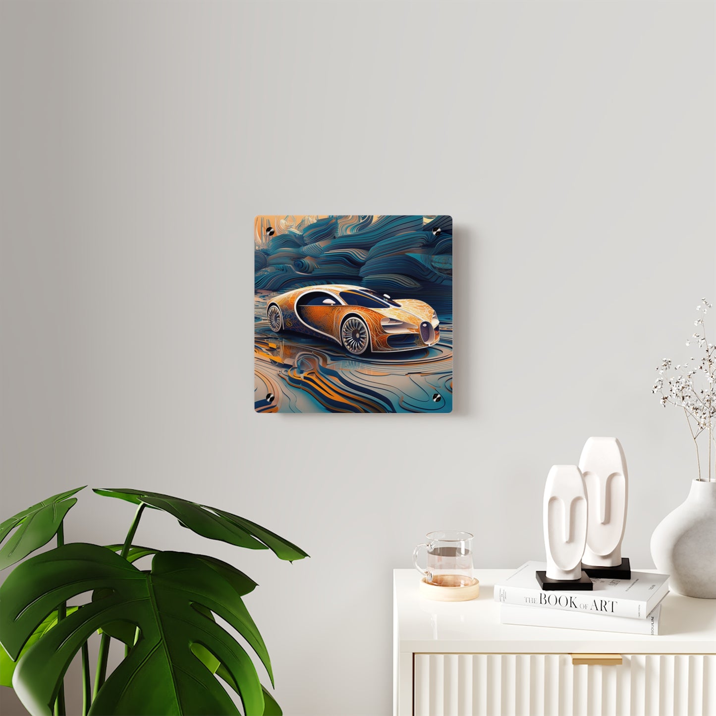 Acrylic Wall Art Panels Bugatti Abstract Flair 1