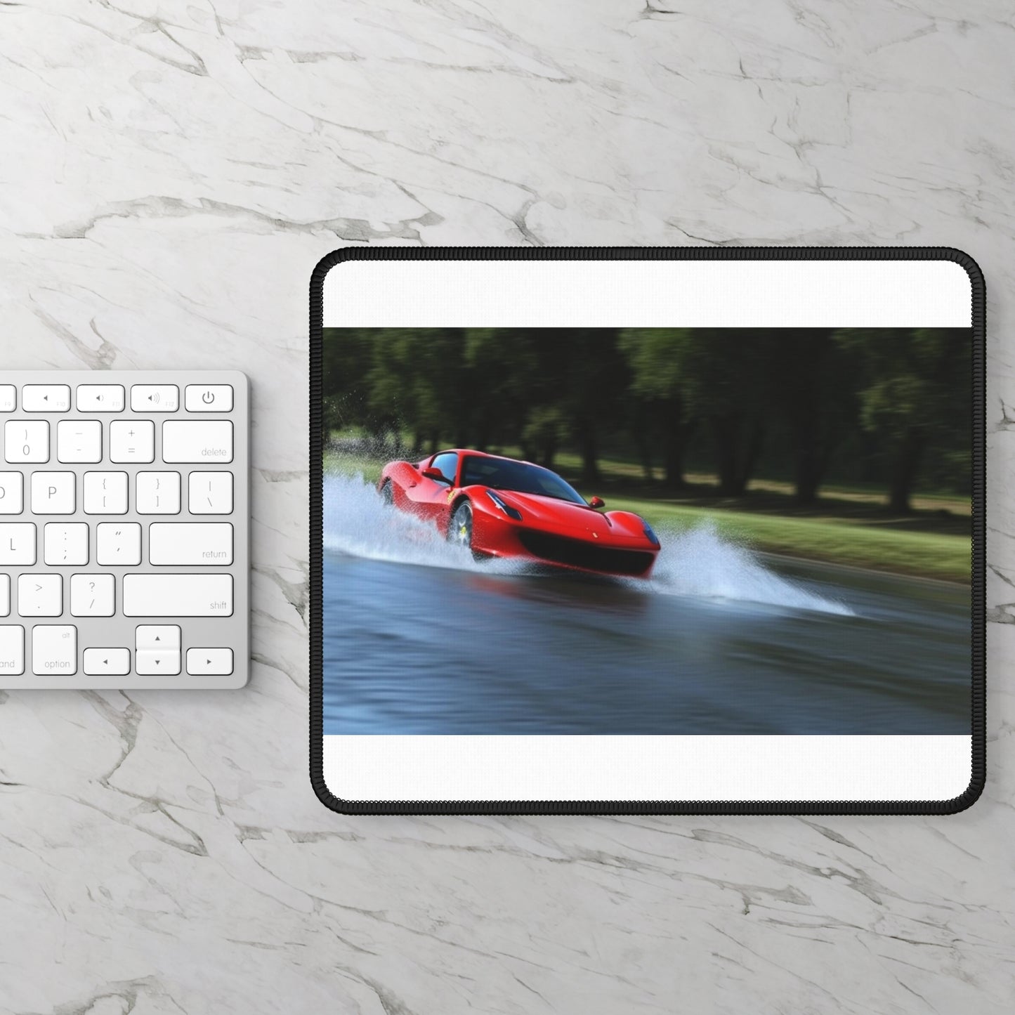 Gaming Mouse Pad  Water Ferrari Splash 3