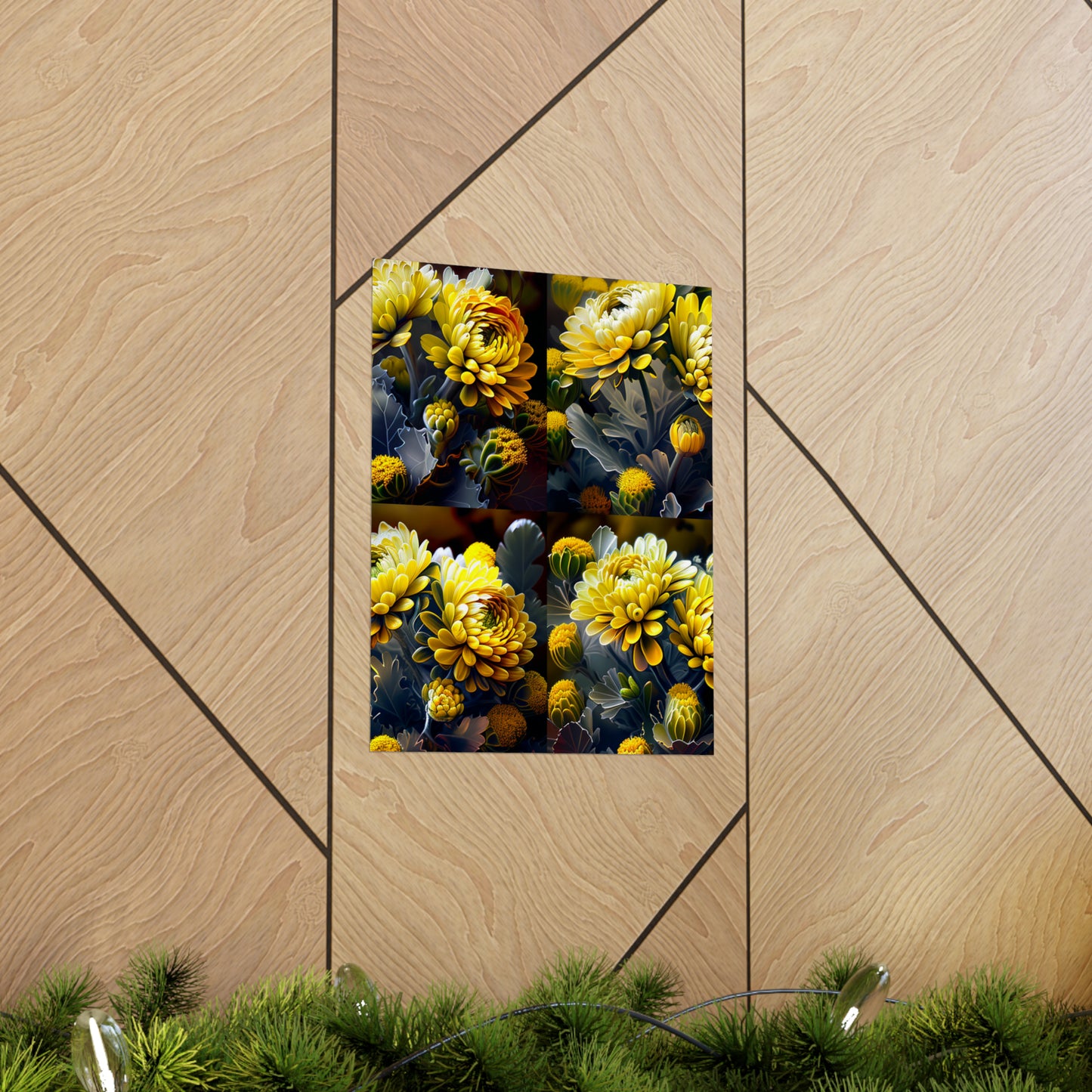 Premium Matte Vertical Posters Yellow Hermosas Flores Amarillas 5