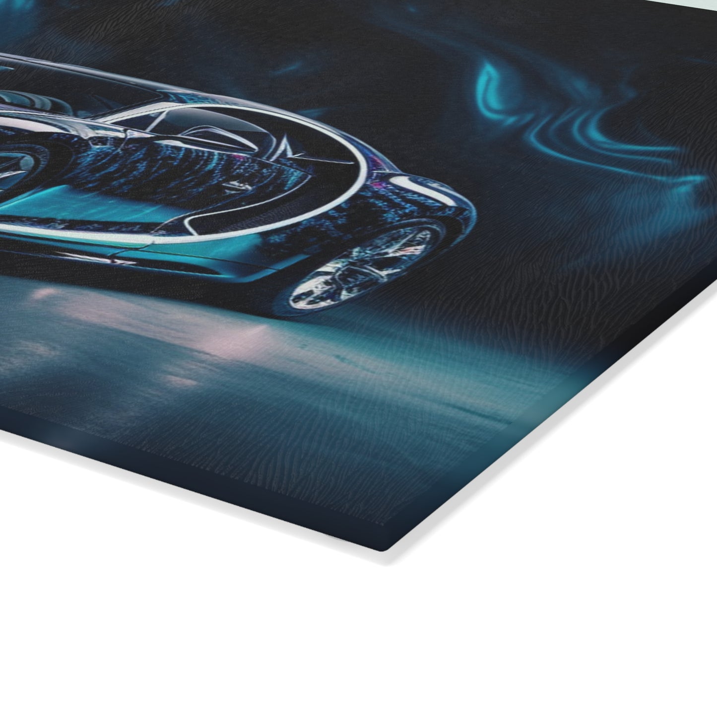 Glass Cutting Board Hyper Bugatti 1