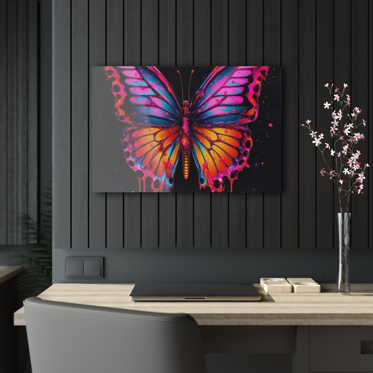Acrylic Prints Pink Butterfly Flair 1