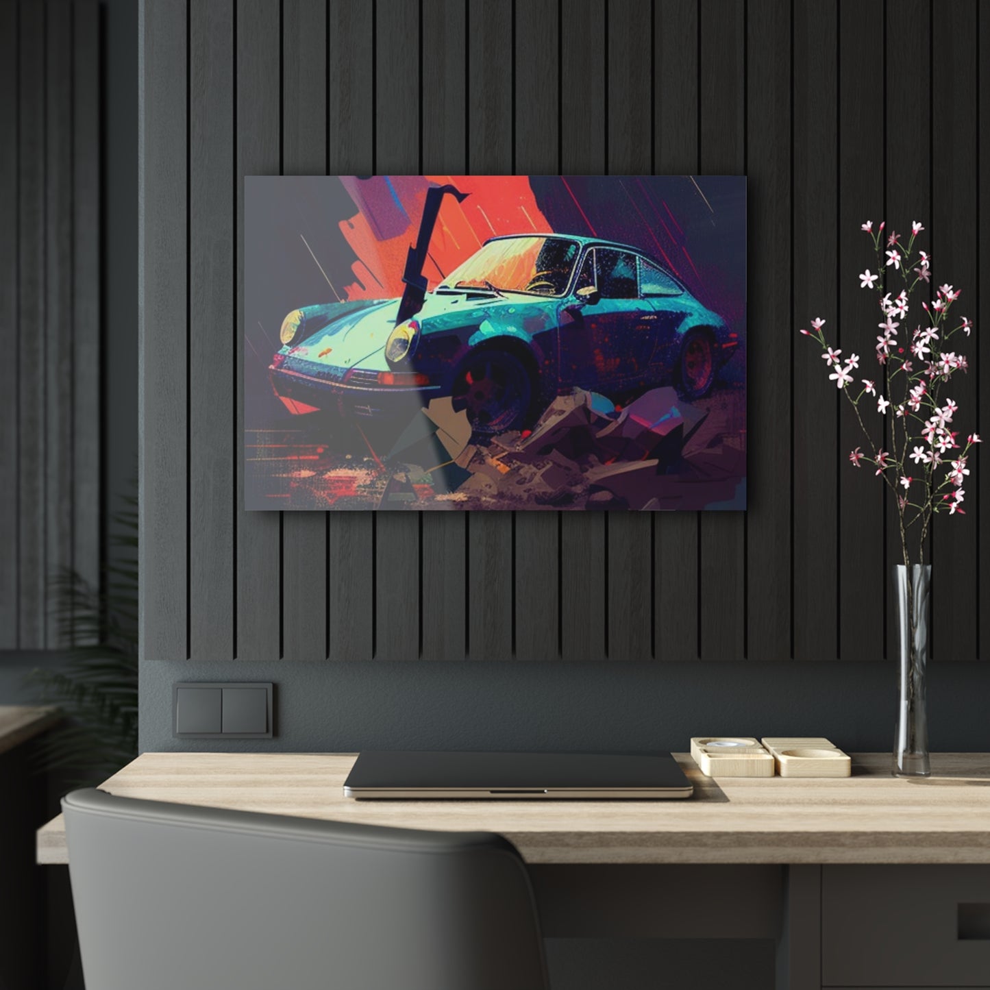 Acrylic Prints Porsche Abstract 2