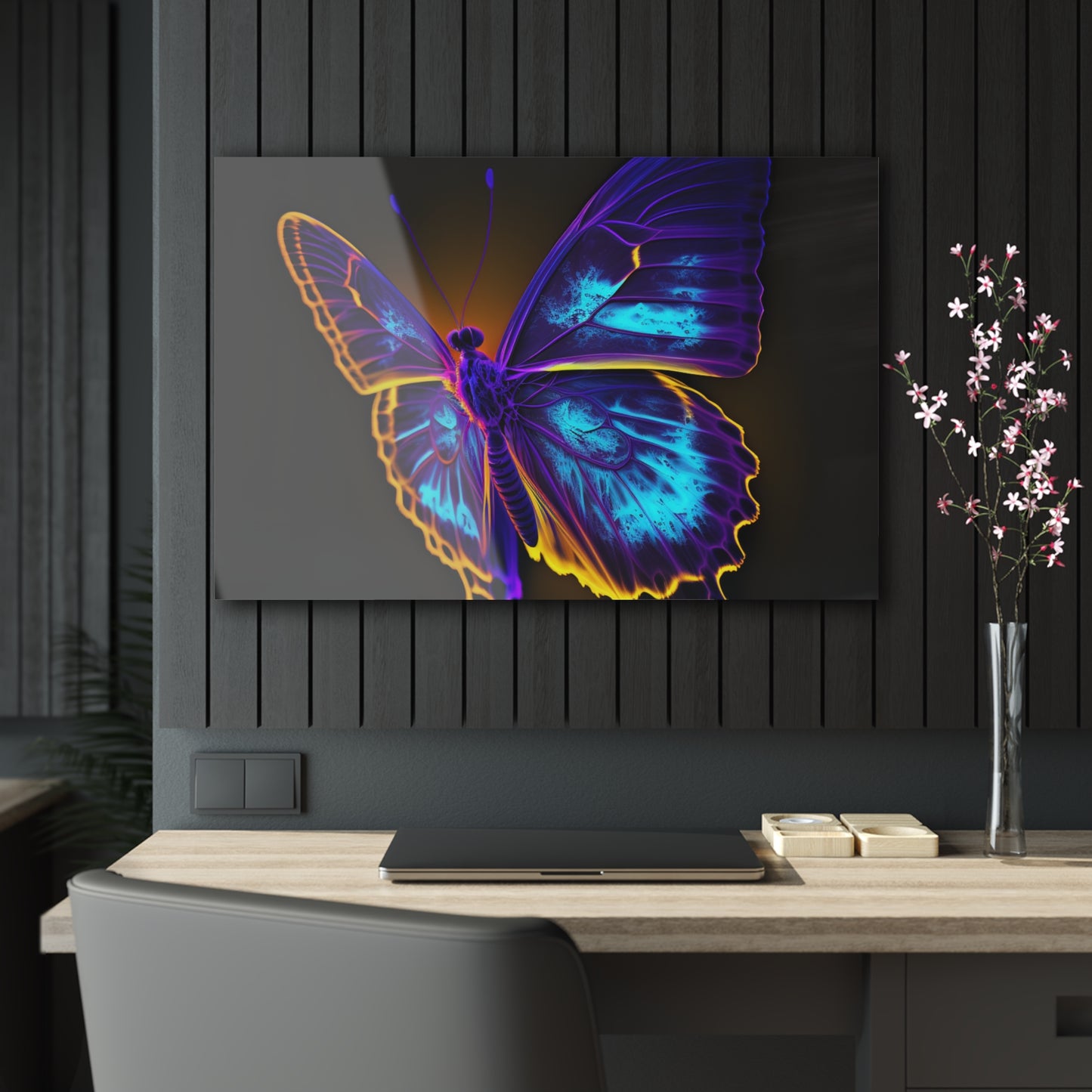 Acrylic Prints Thermal Butterfly 4