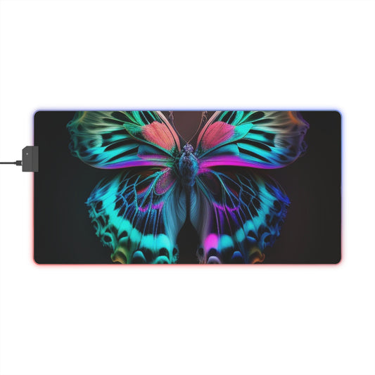 LED Gaming Mouse Pad Neon Butterfly Fusion 1