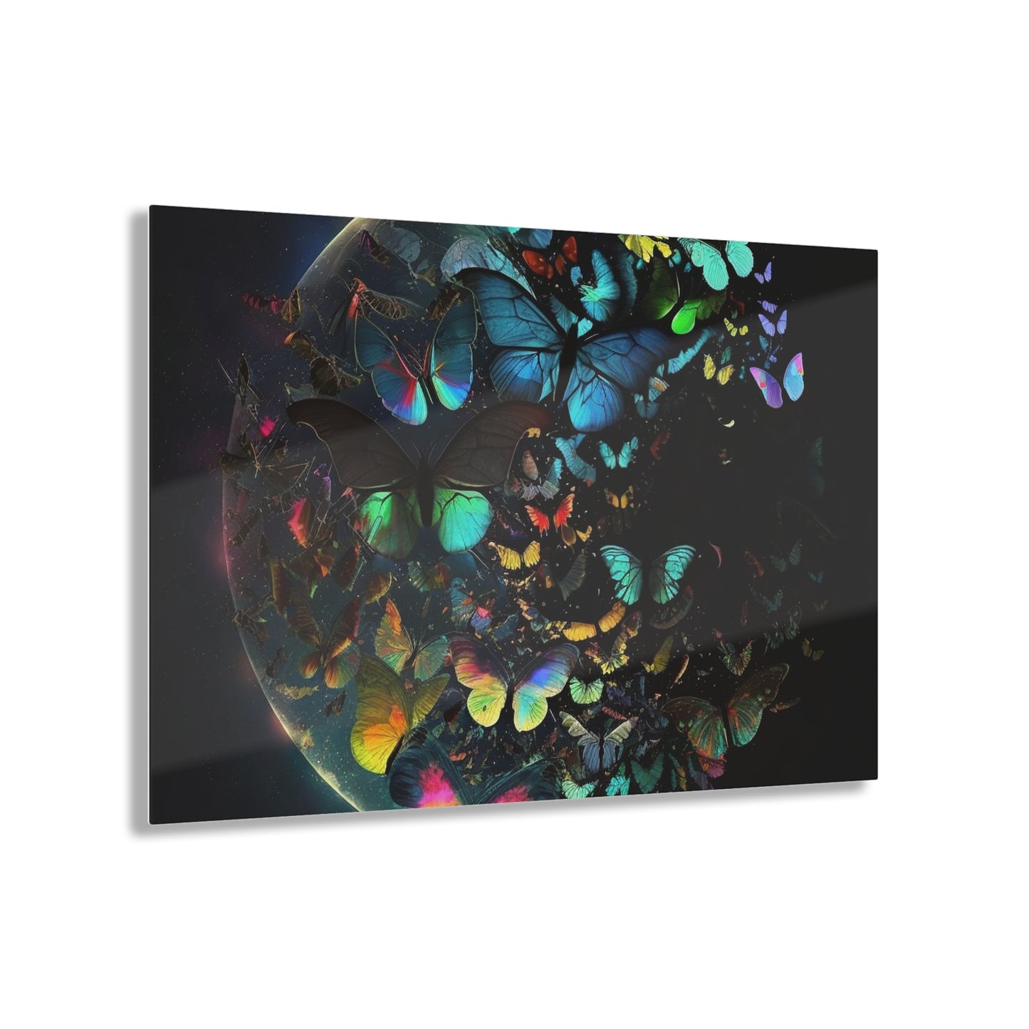 Acrylic Prints Moon Butterfly 4