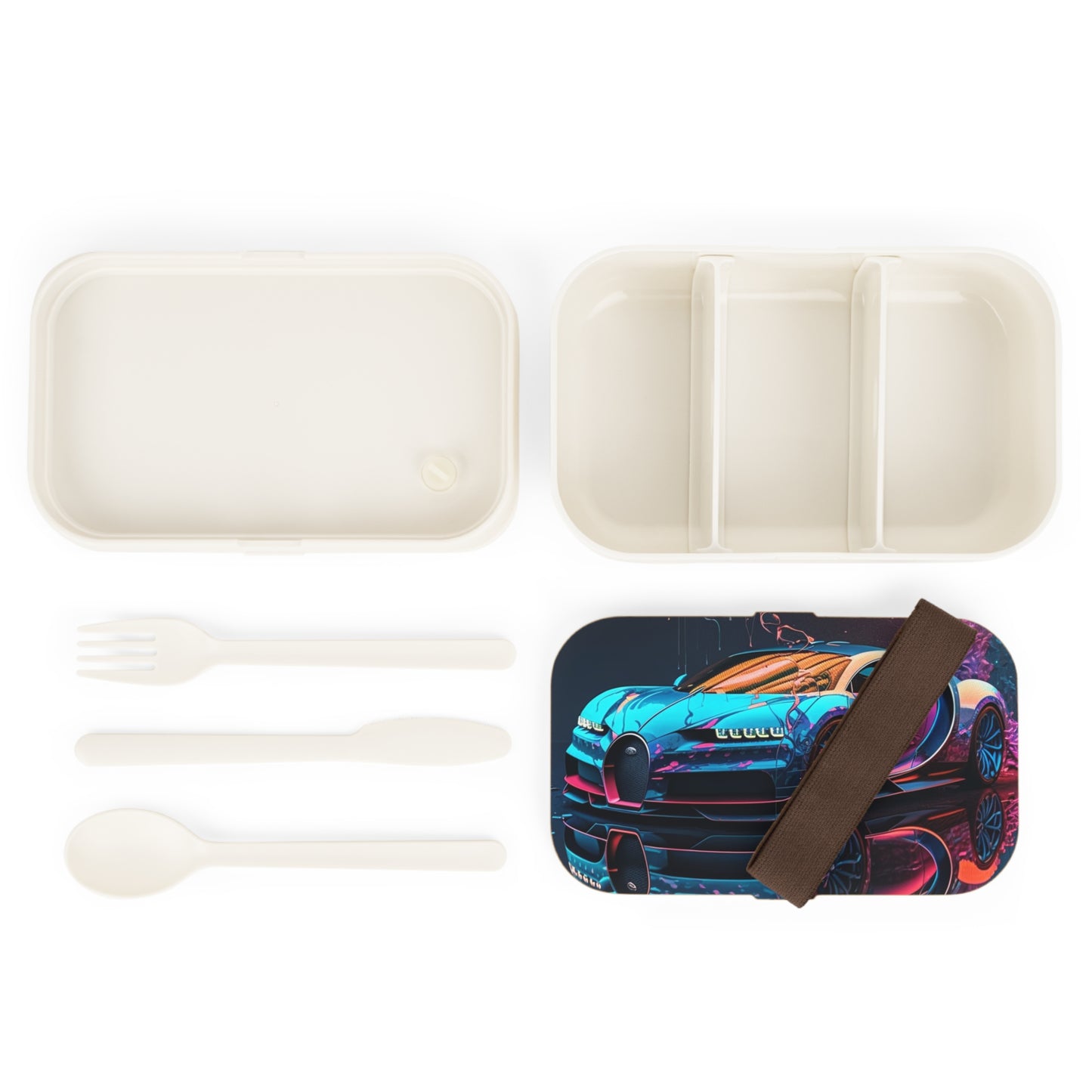 Bento Lunch Box Bugatti Neon Chiron 4