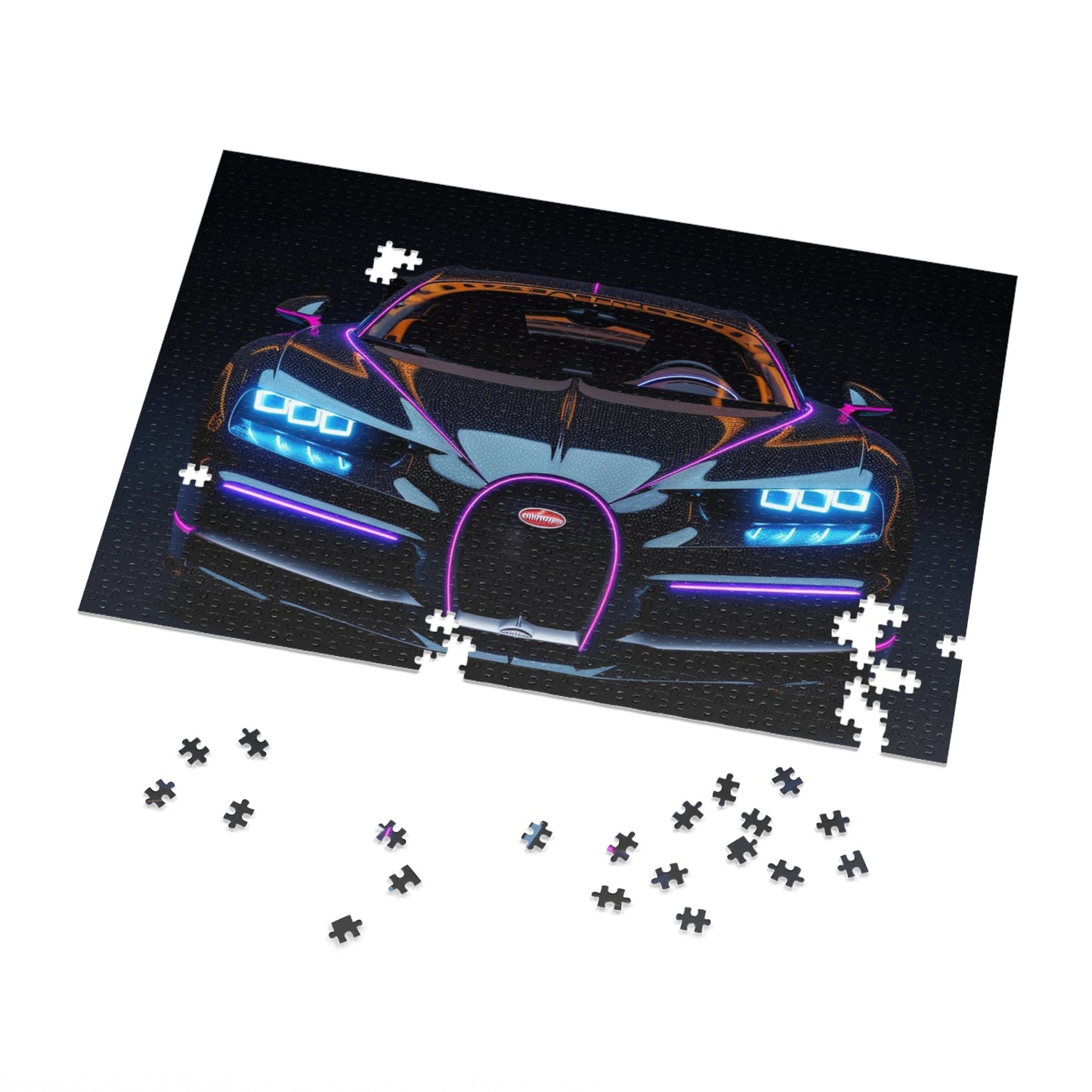 Jigsaw Puzzle (30, 110, 252, 500,1000-Piece) Hyper Bugatti Chiron 2