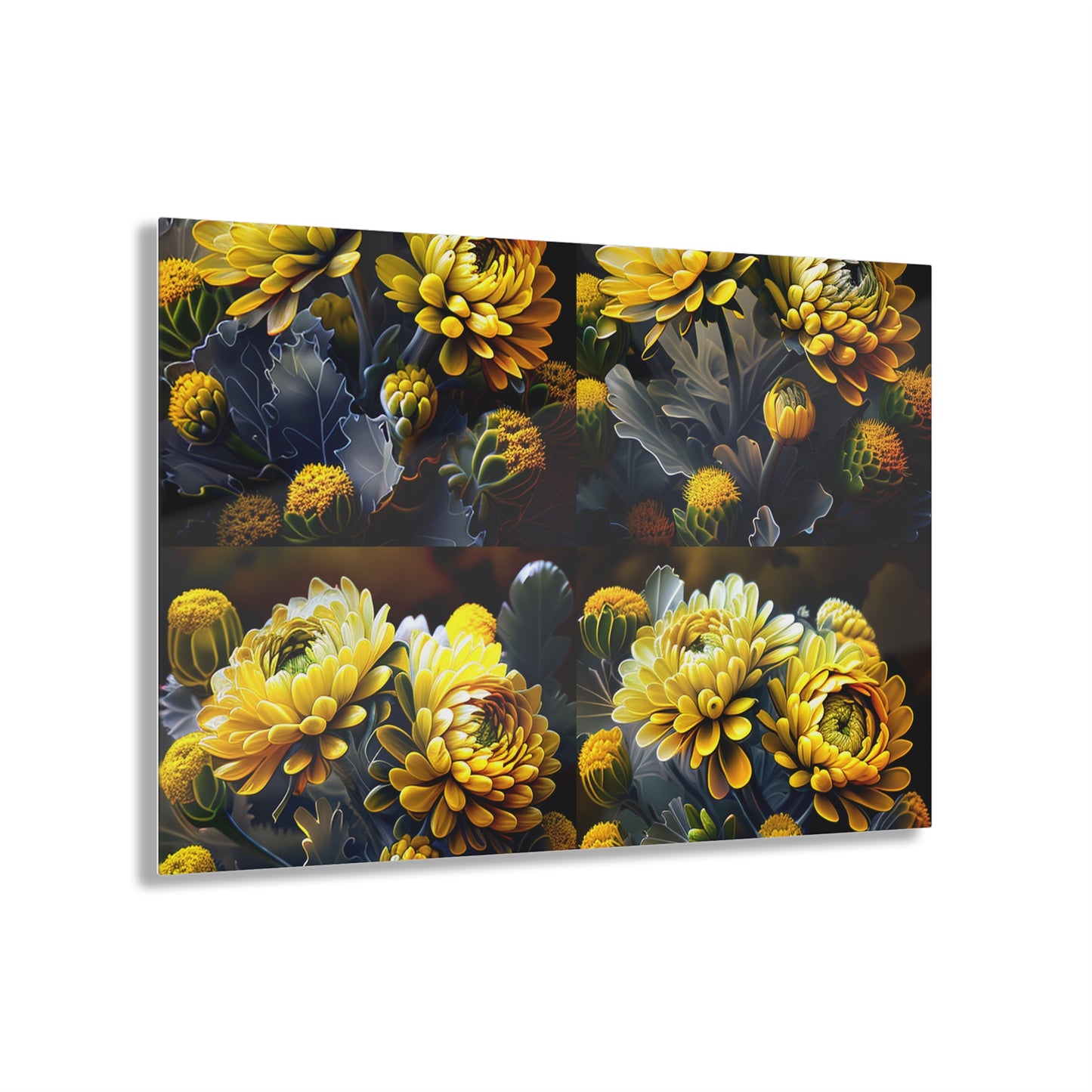 Acrylic Prints Yellow Hermosas Flores Amarillas 5