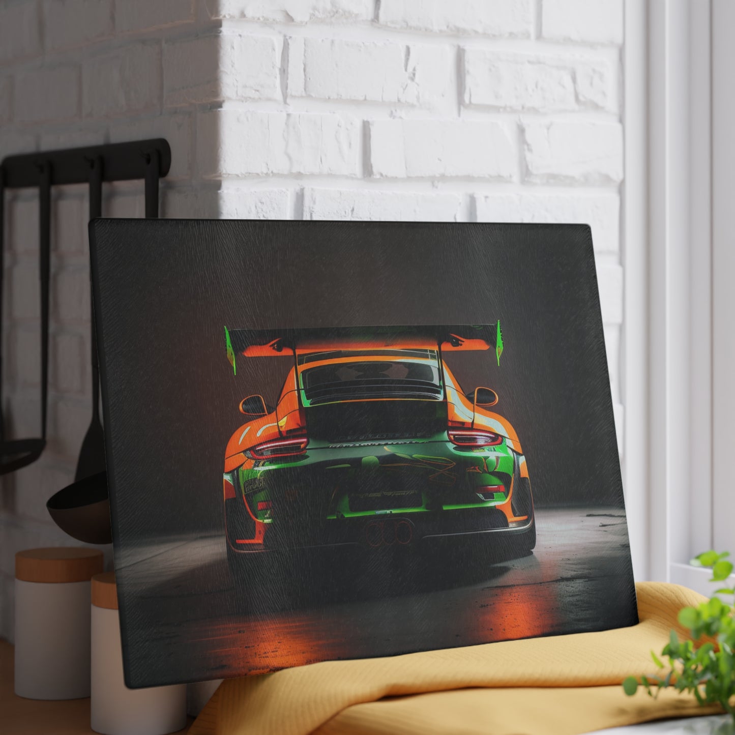 Glass Cutting Board Porsche Color 3