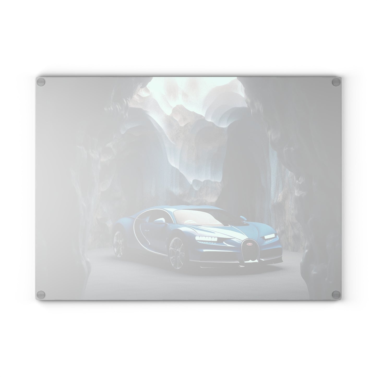 Glass Cutting Board Bugatti Real Look 2