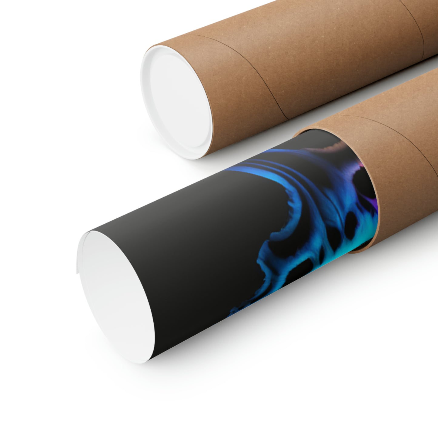 Premium Matte Vertical Posters Raw Florescent Glow 2