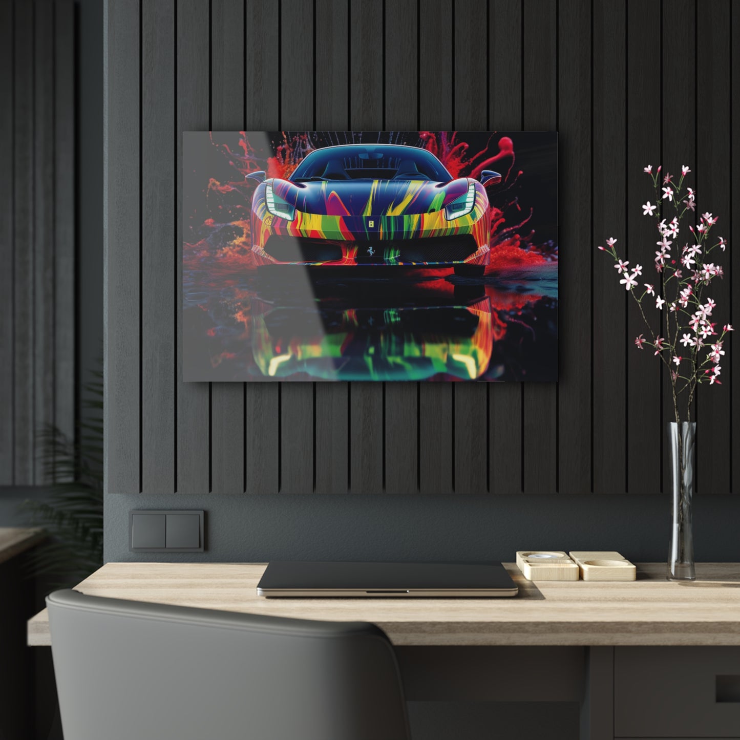 Acrylic Prints Ferrari Fusion Water 1