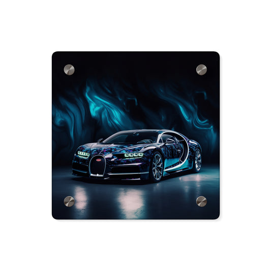 Acrylic Wall Art Panels Hyper Bugatti 1