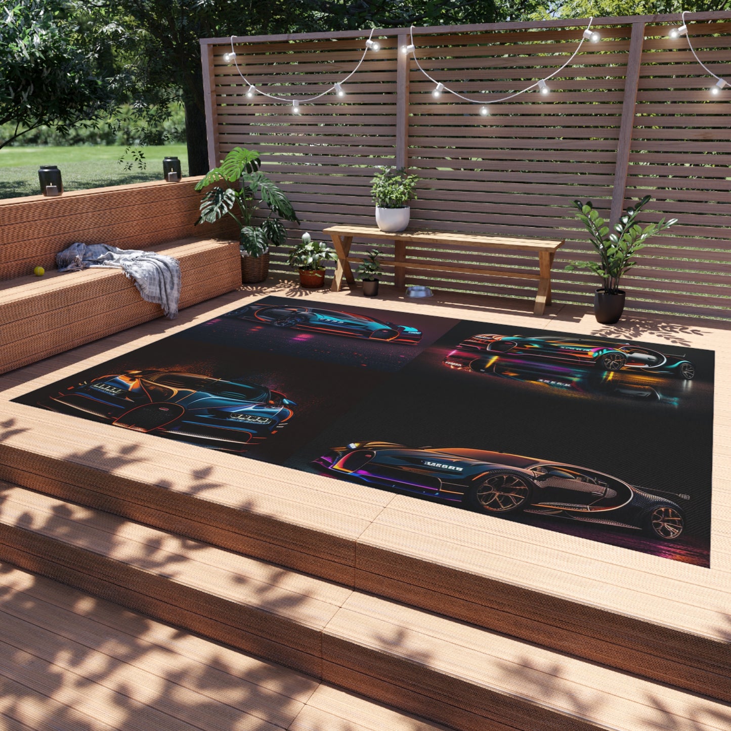 Outdoor Rug  Bugatti Chiron Super 5