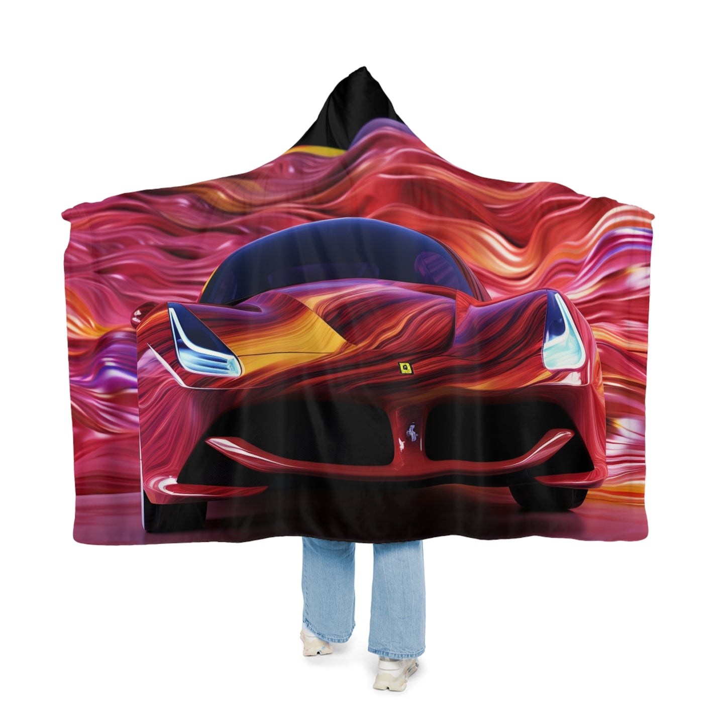 Snuggle Hooded Blanket Ferrari Water Fusion 3