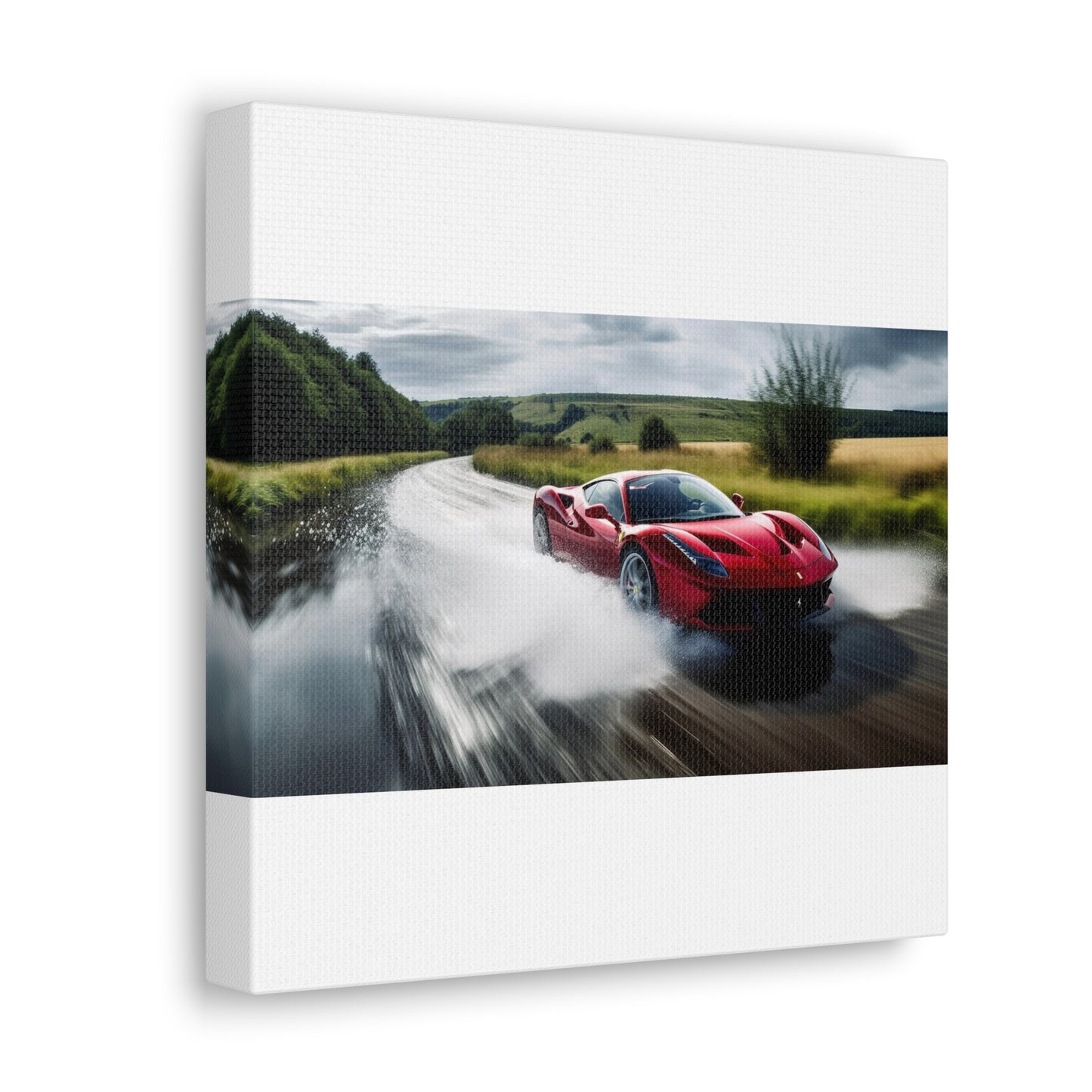 Canvas Gallery Wraps Water Ferrari Splash 4