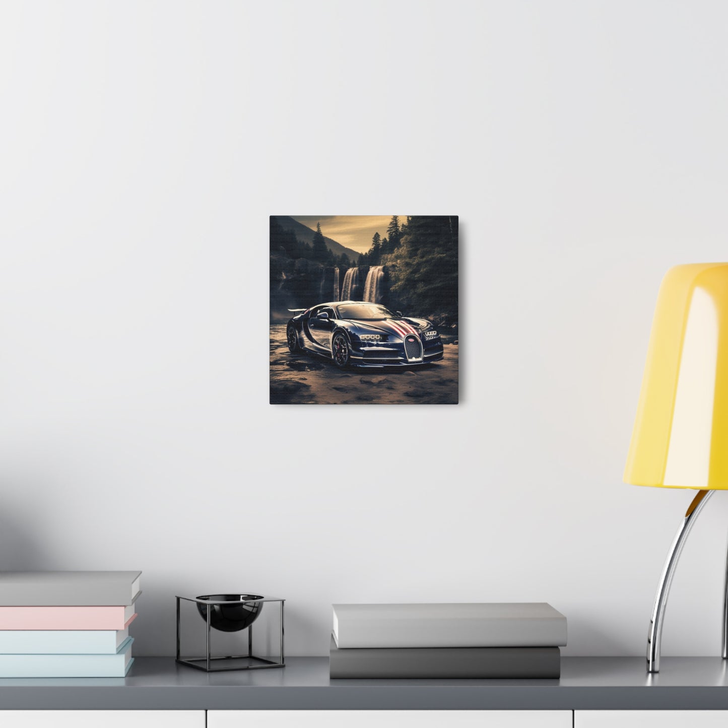 Canvas Gallery Wraps Bugatti Waterfall 2