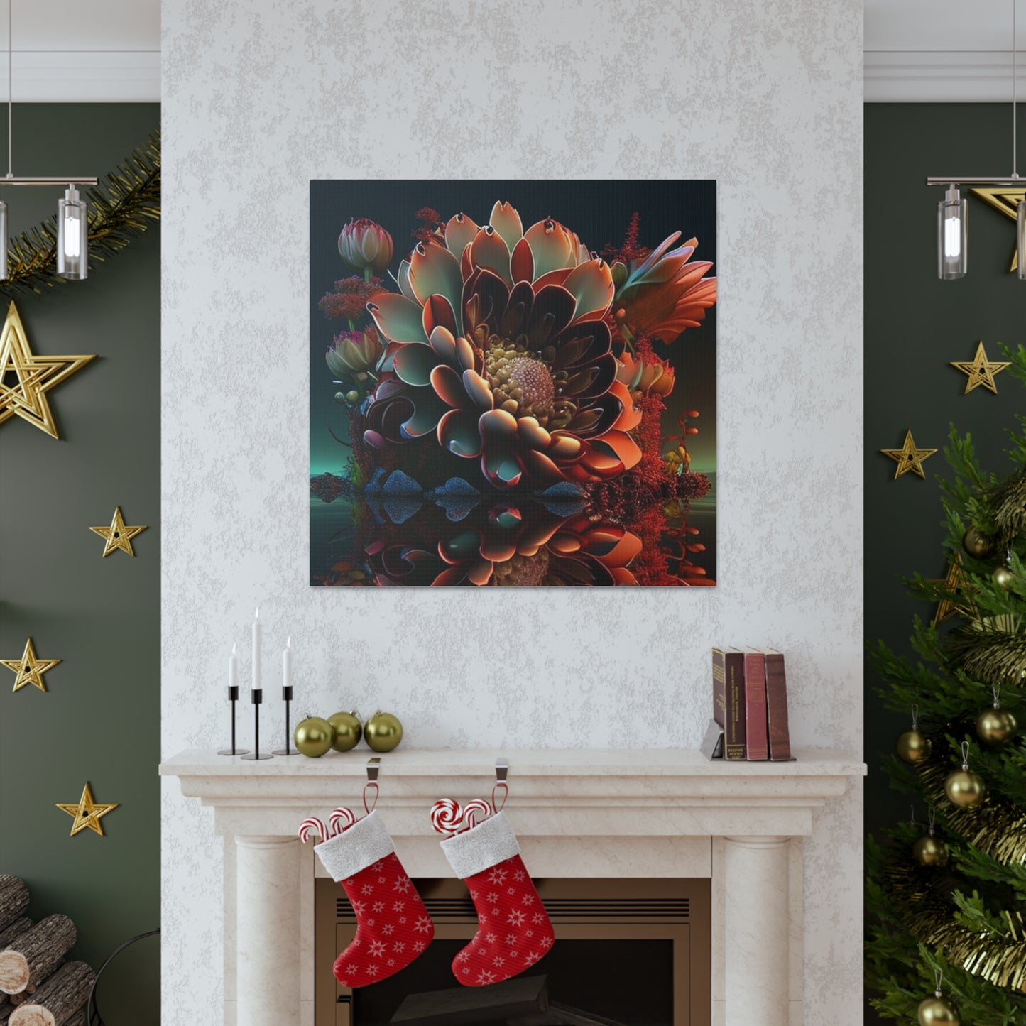 Canvas Gallery Wraps Flower Arangment 4