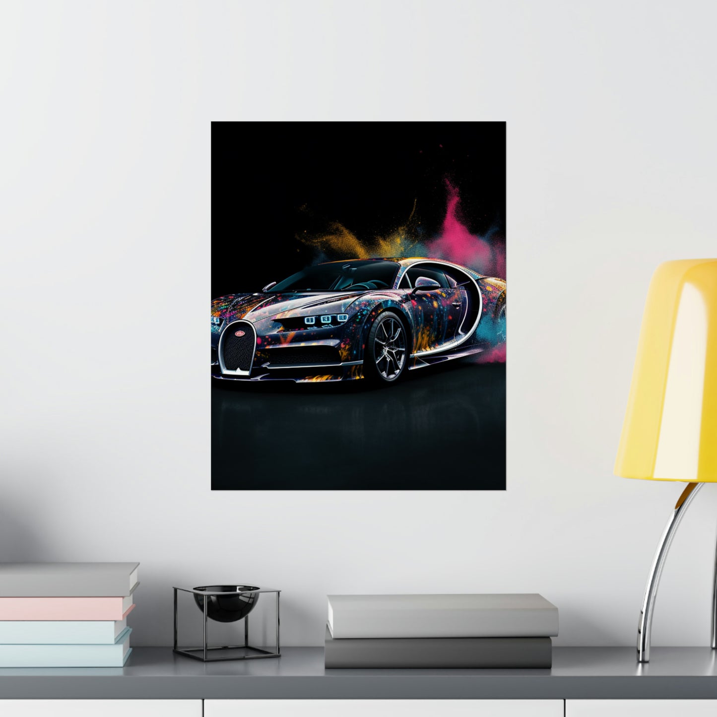 Premium Matte Vertical Posters Hyper Bugatti 4