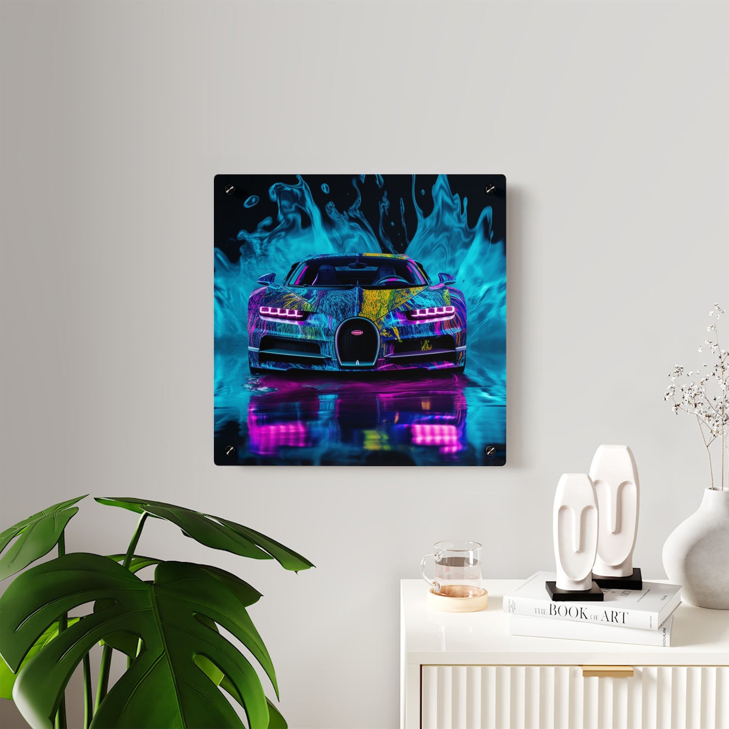 Acrylic Wall Art Panels Bugatti Water 2