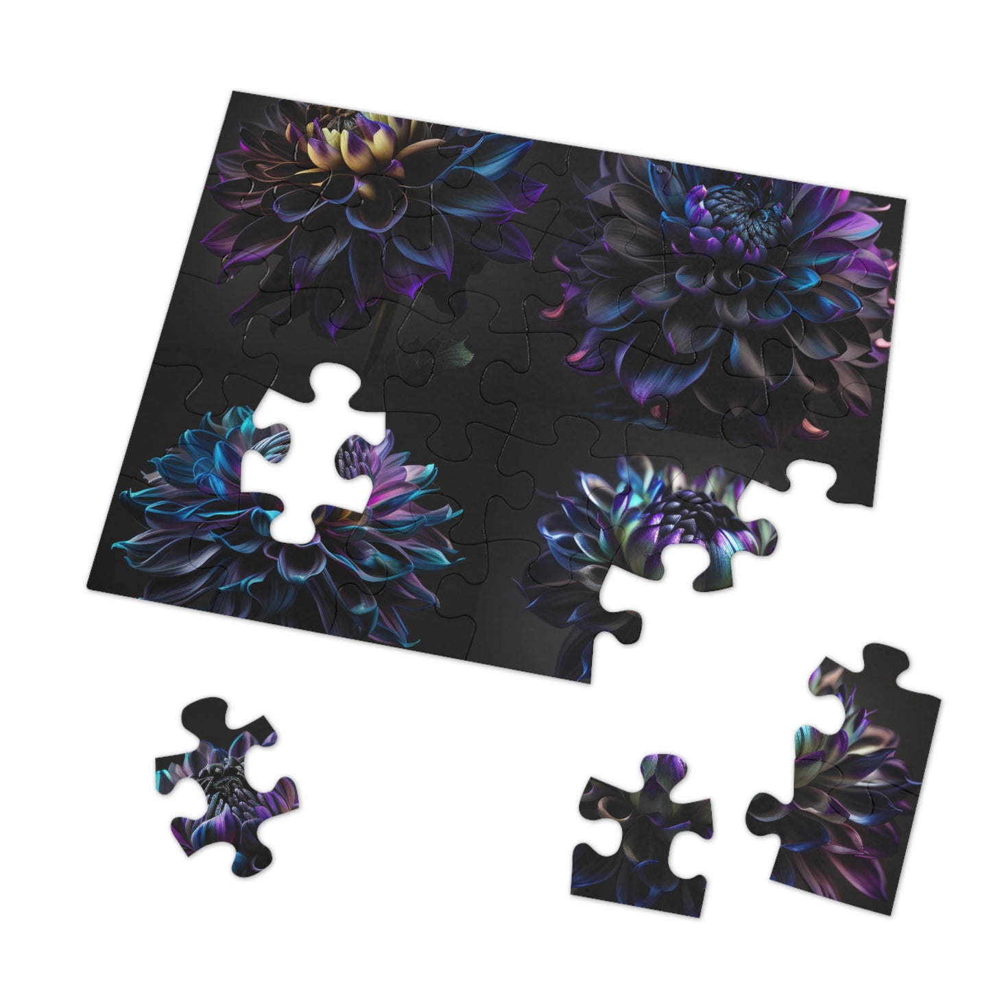 Jigsaw Puzzle (30, 110, 252, 500,1000-Piece) Dahlia Purple 5