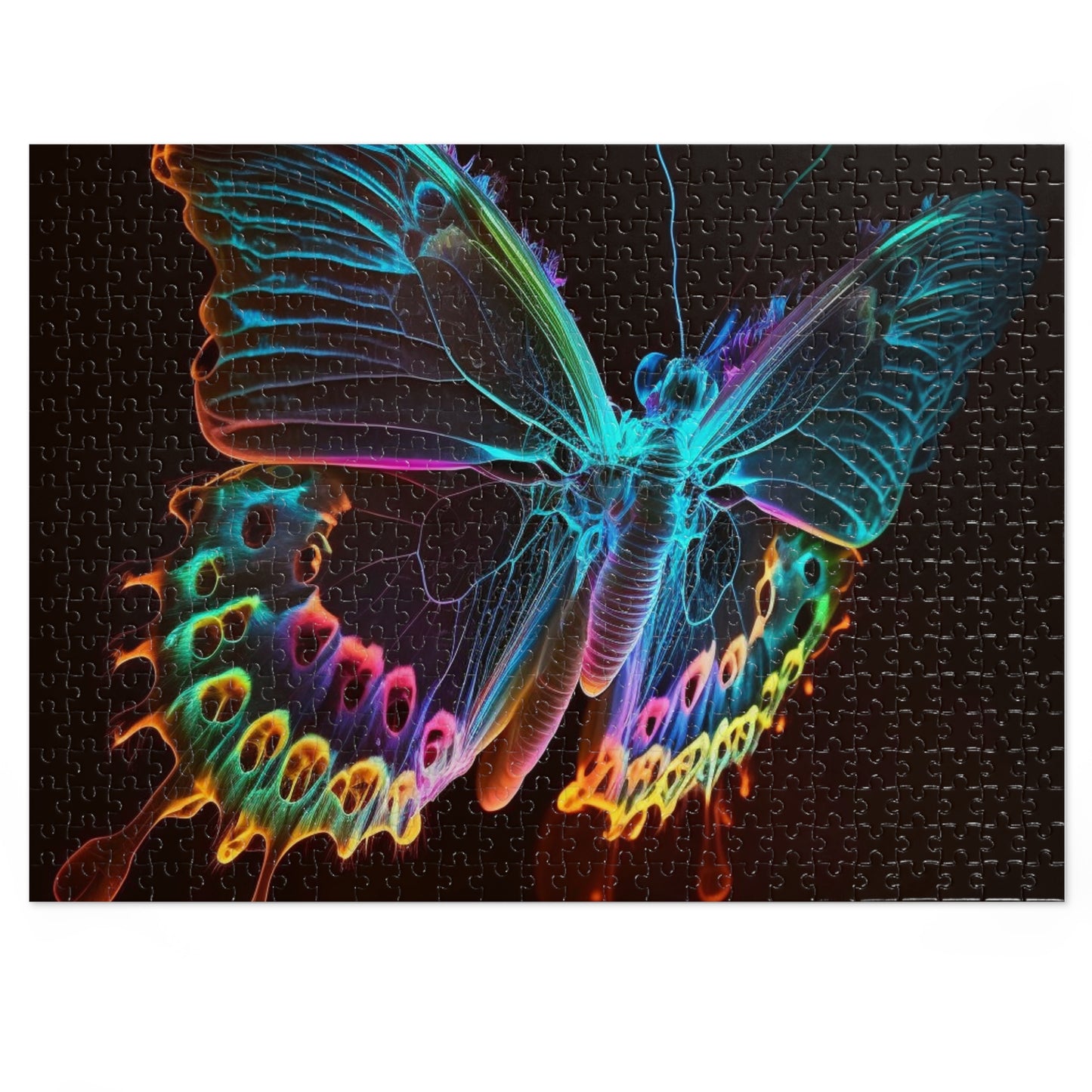 Jigsaw Puzzle (30, 110, 252, 500,1000-Piece) Thermal Butterfly 2