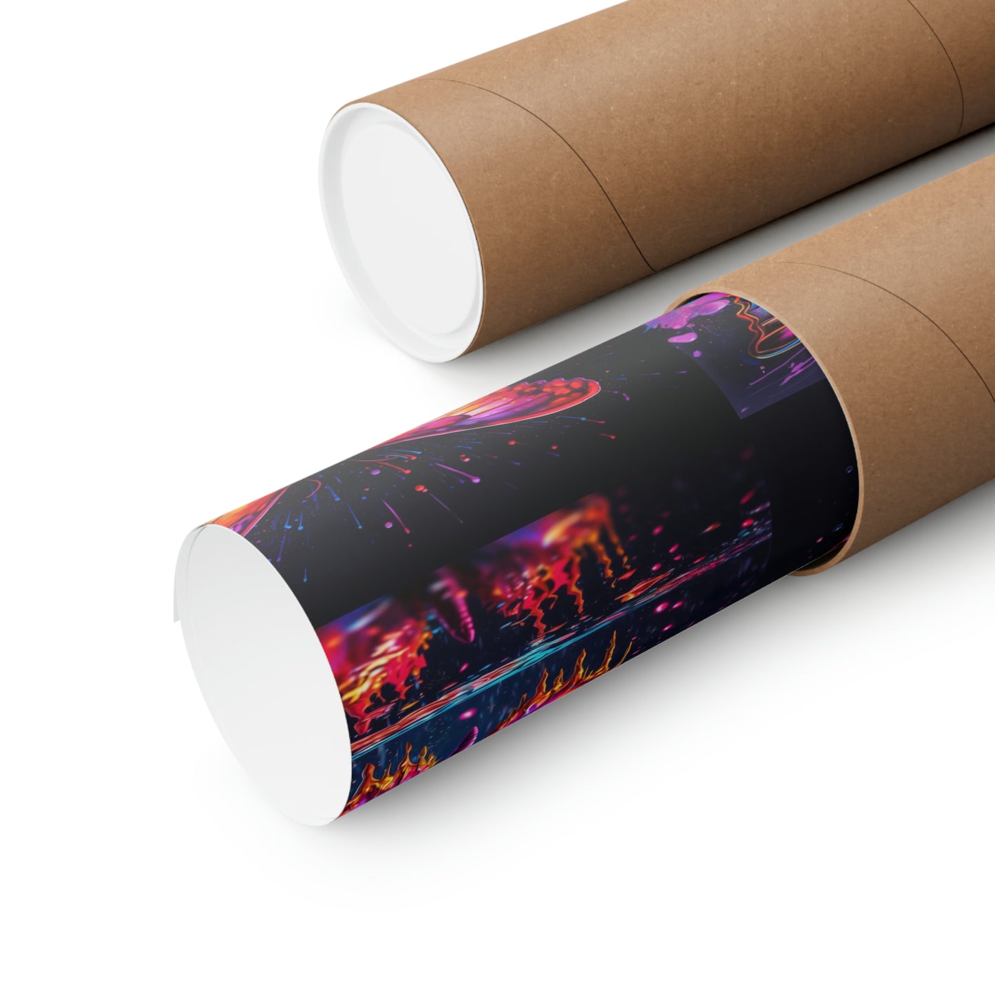 Premium Matte Vertical Posters Pink Butterfly Flair 5
