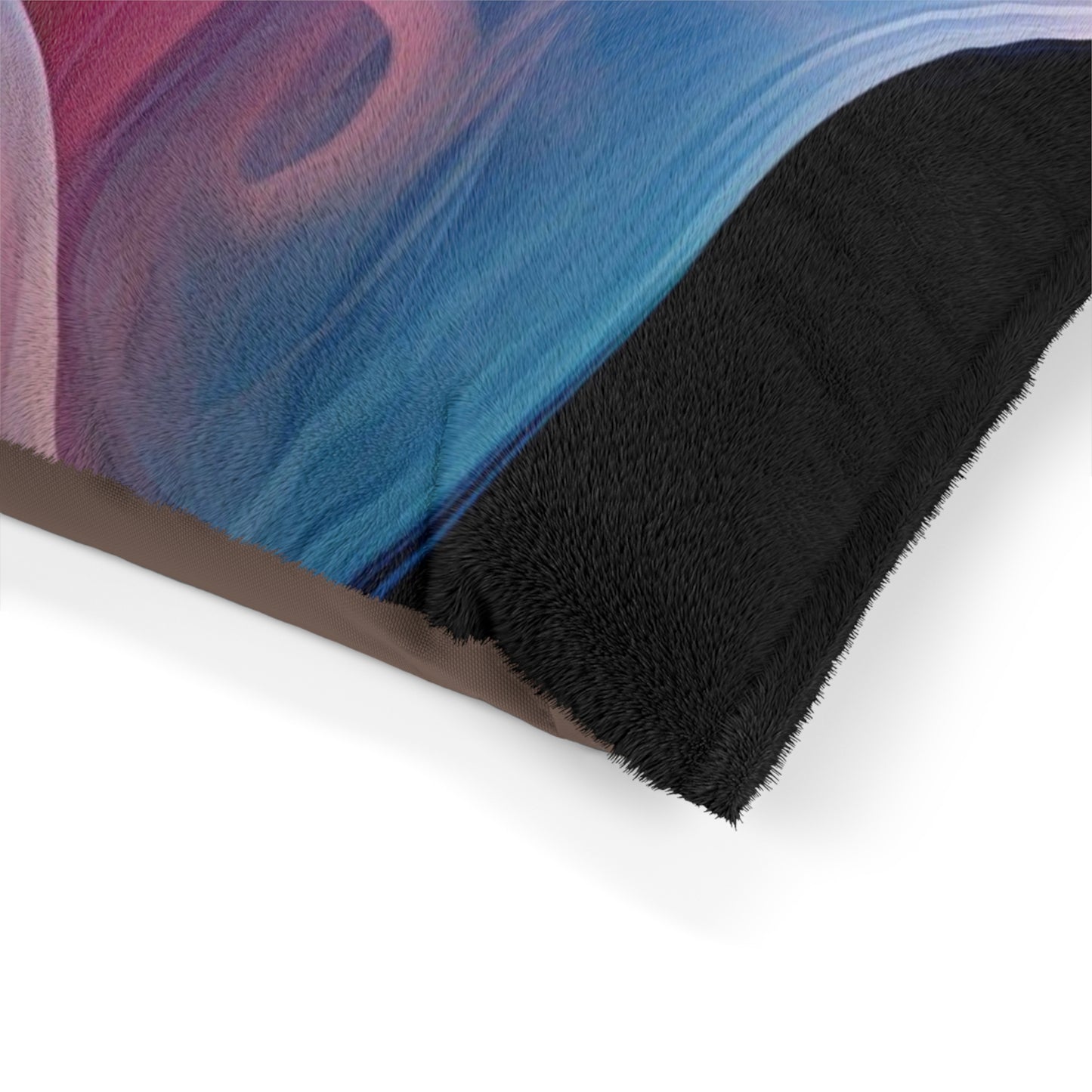 Pet Bed Pink & Blue Tulip Rose 3