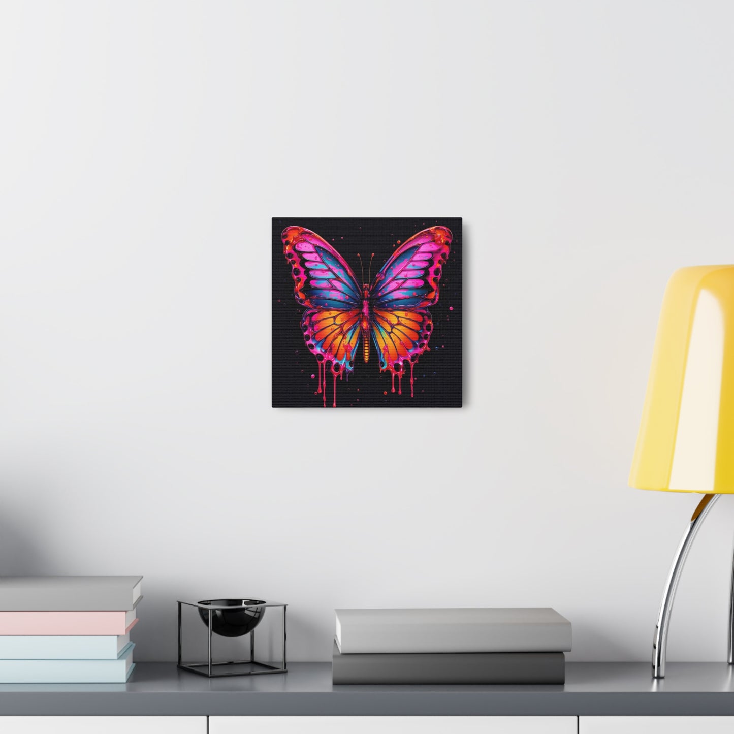 Canvas Gallery Wraps Pink Butterfly Flair 1