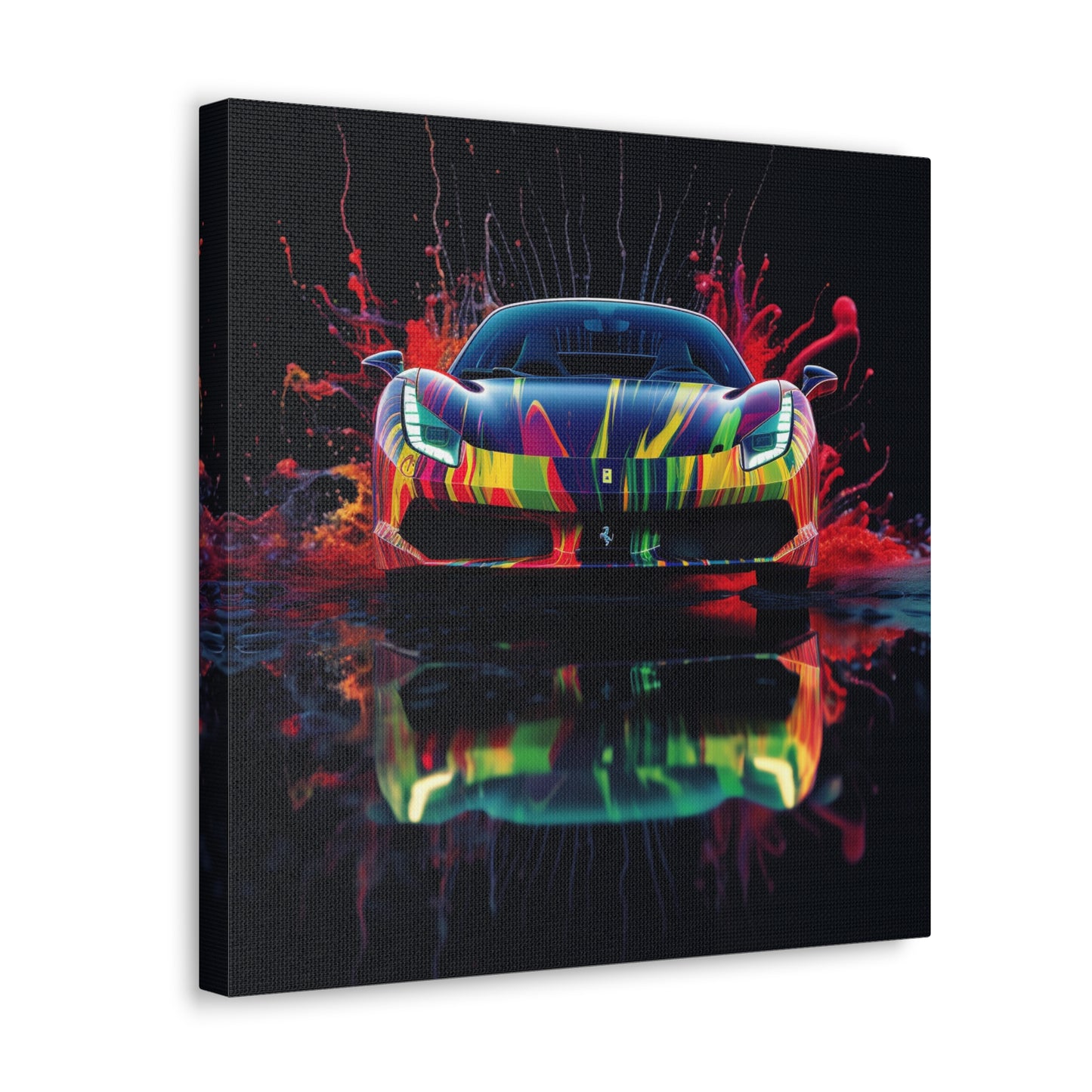 Canvas Gallery Wraps Ferrari Fusion Water 1