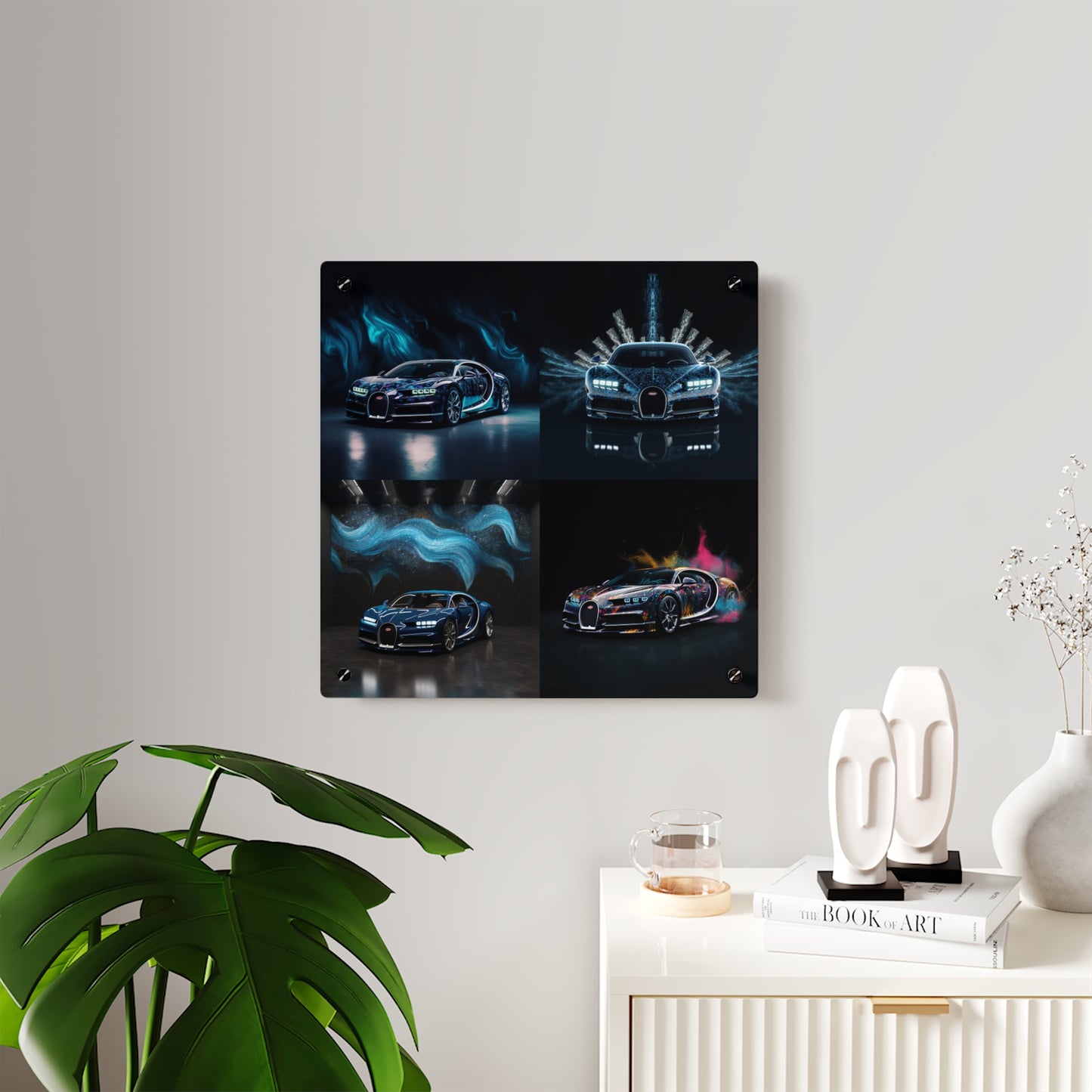 Acrylic Wall Art Panels Hyper Bugatti 5