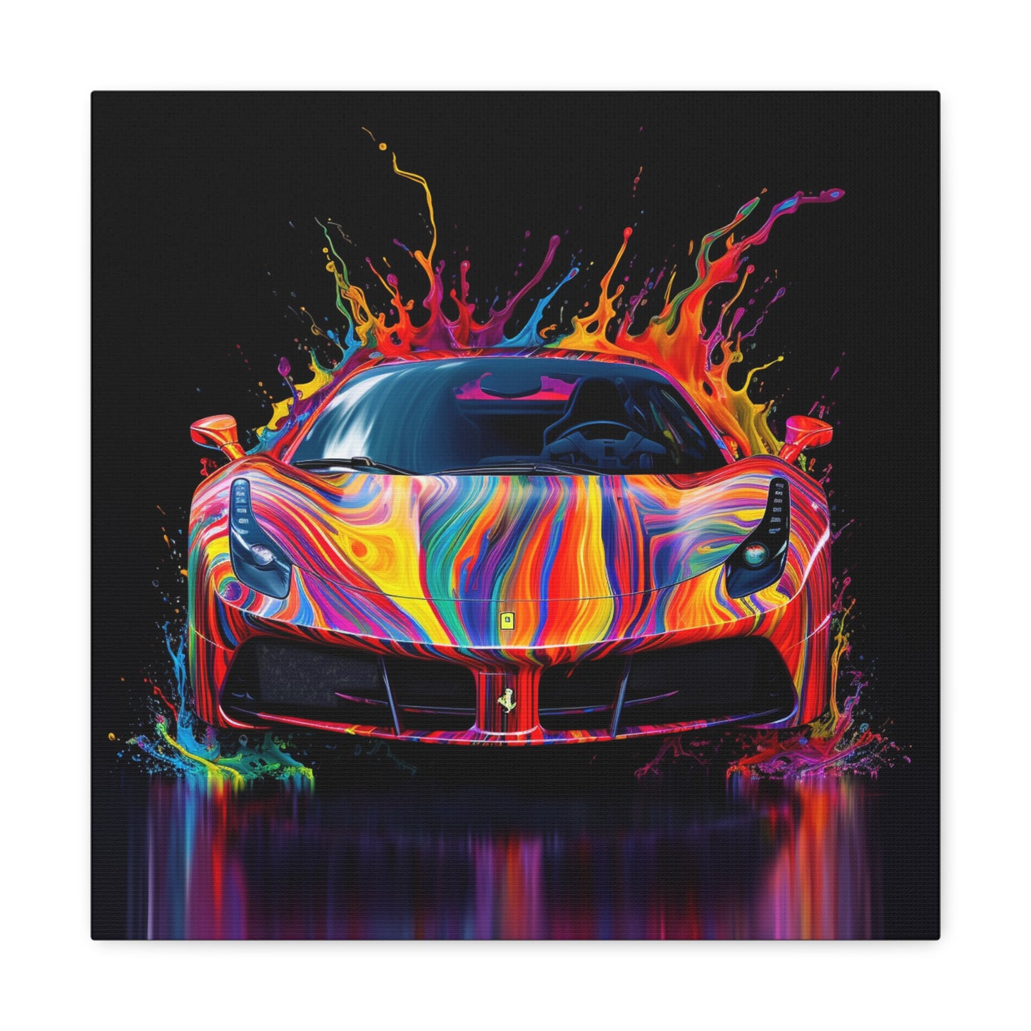 Canvas Gallery Wraps Ferrari Fusion Water 4