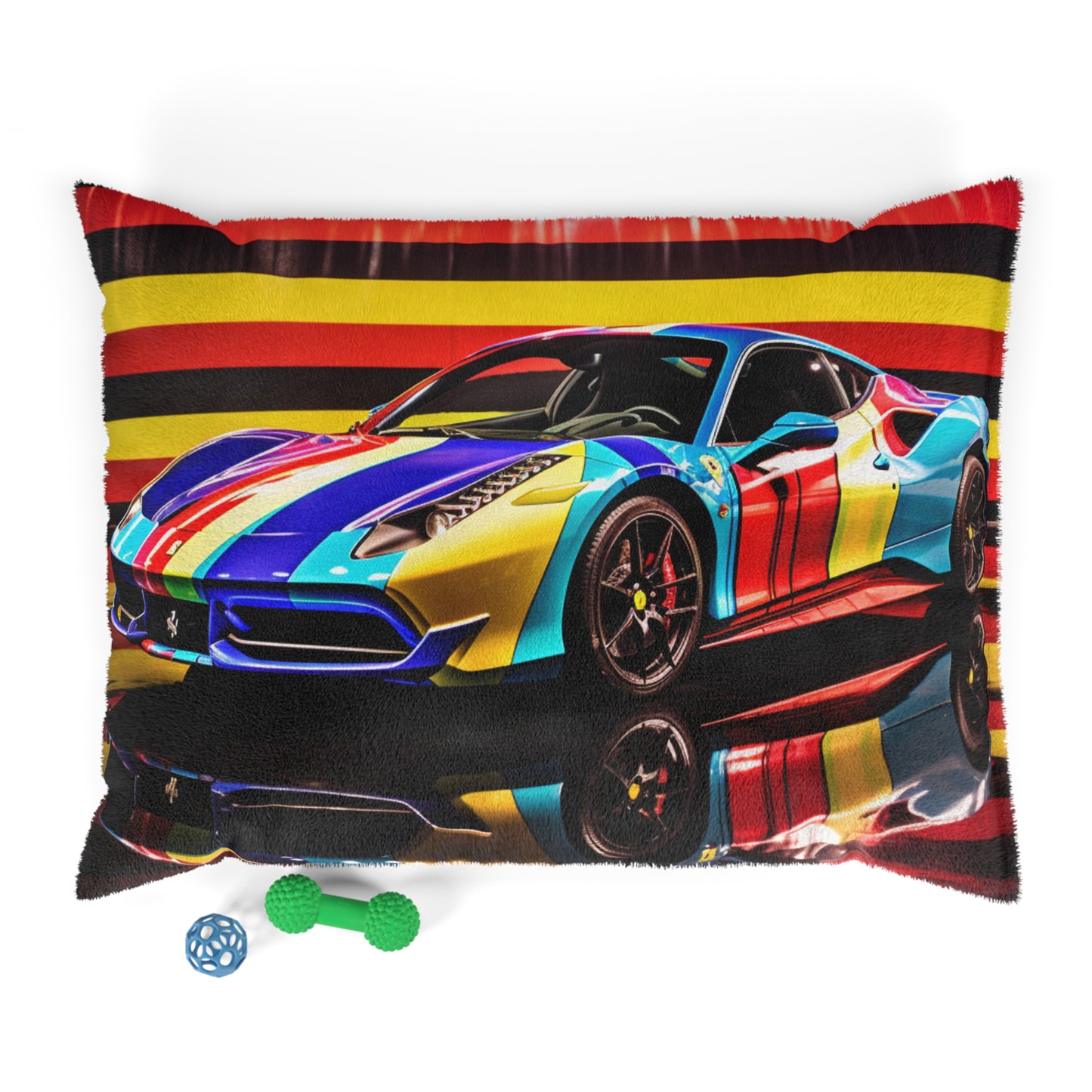 Pet Bed Hyper Colorfull Ferrari 2