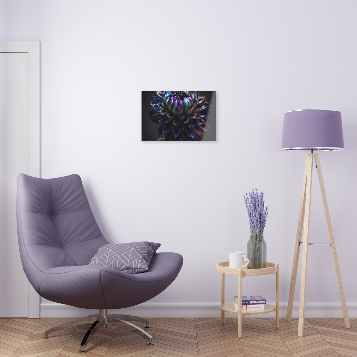 Acrylic Prints Dahlia Purple 4