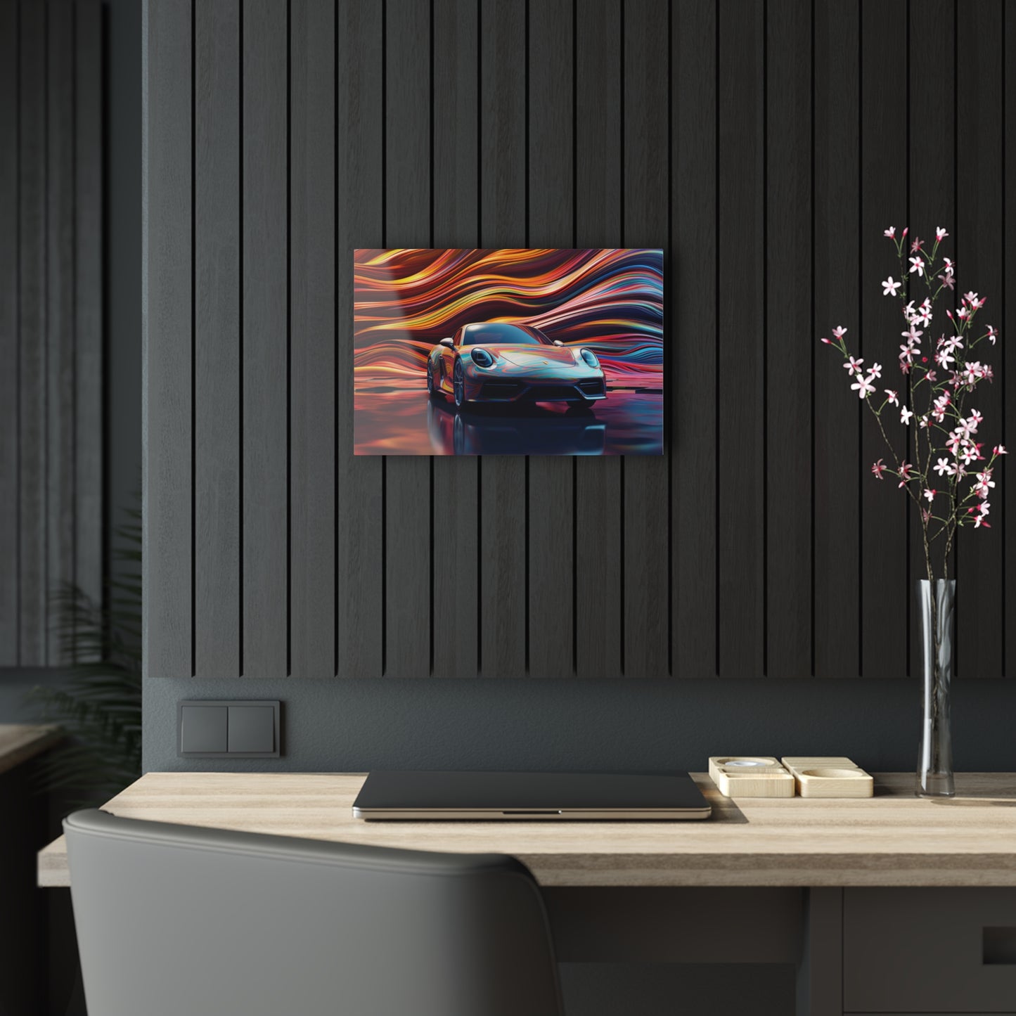 Acrylic Prints Porsche Water Fusion 1