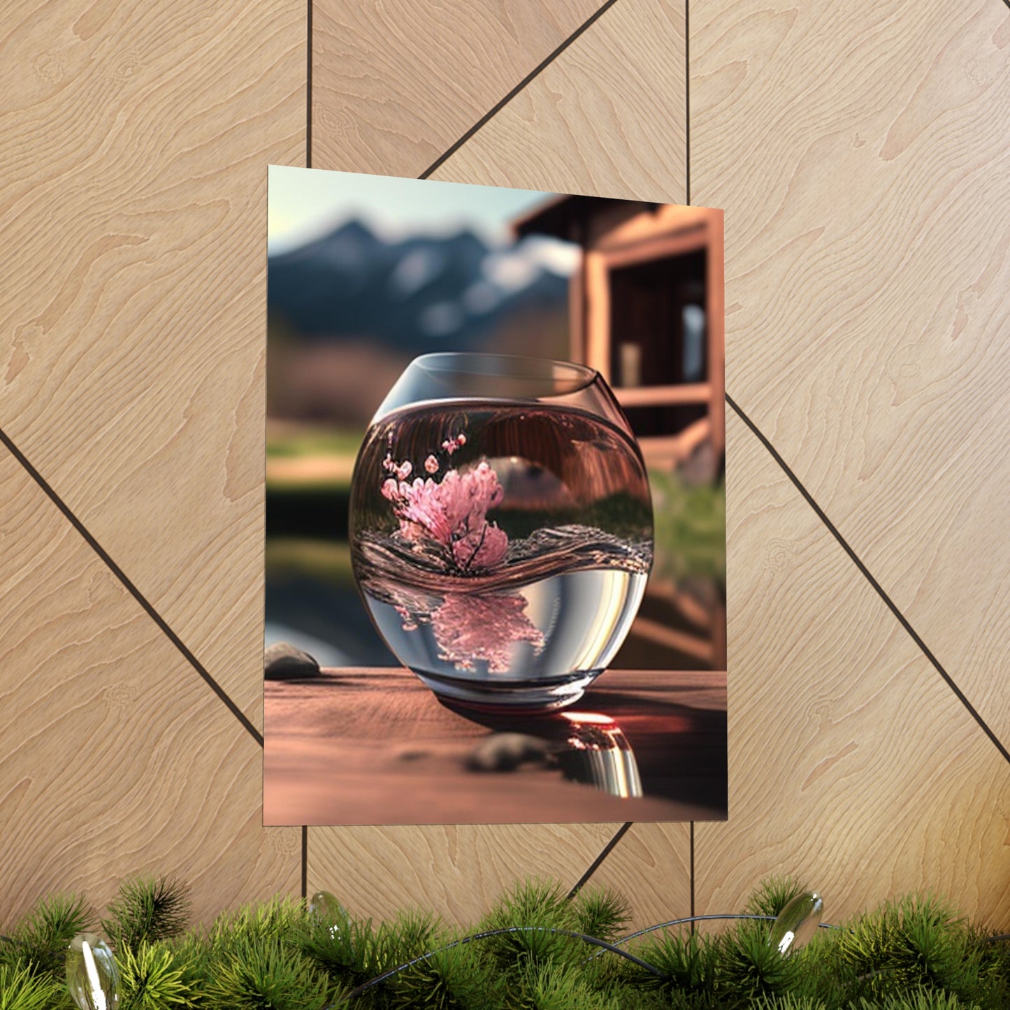 Premium Matte Vertical Posters Cherry Blossom 4