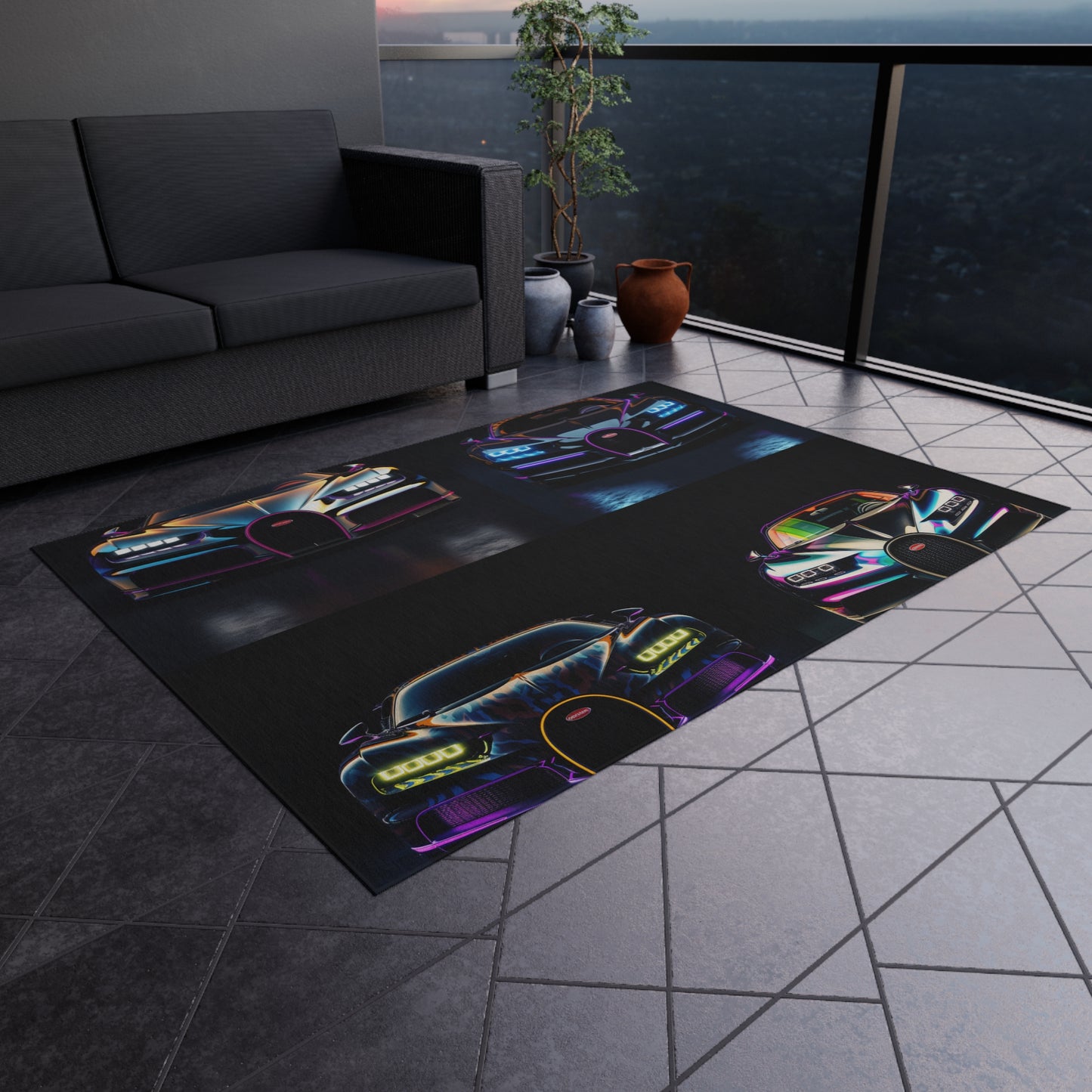 Outdoor Rug  Hyper Bugatti Chiron 5