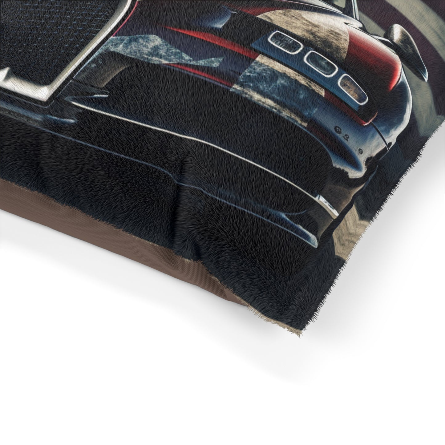 Pet Bed American Flag Background Bugatti 3