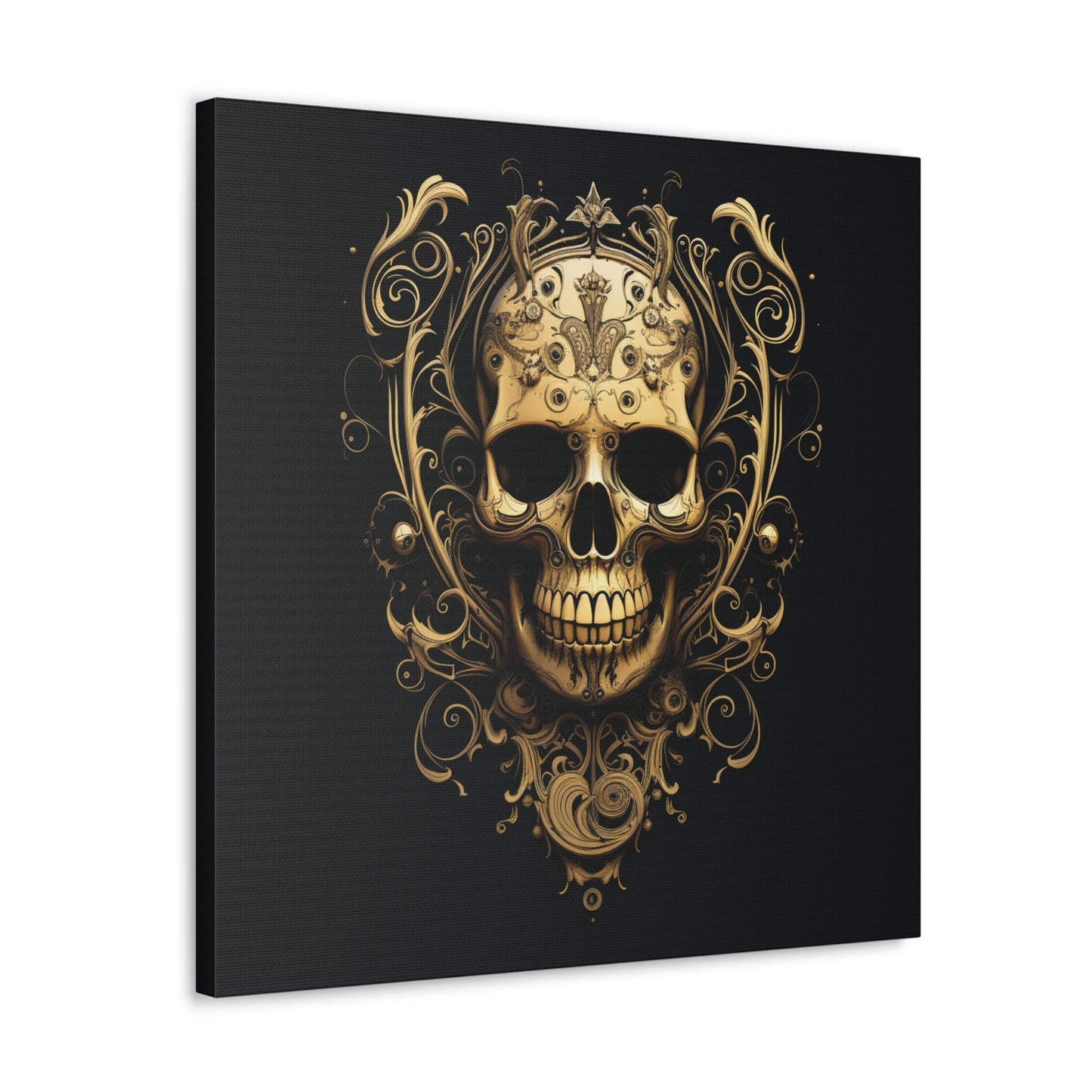 Canvas Gallery Wraps Skull Treble Clef 3