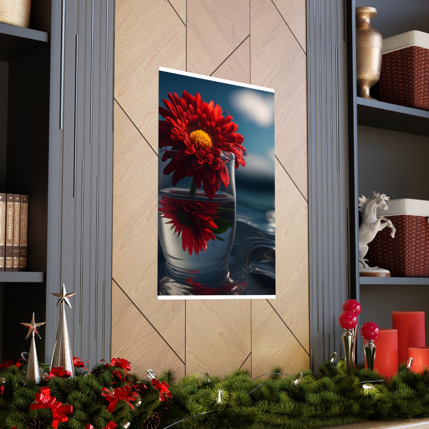 Premium Matte Vertical Posters Chrysanthemum 3